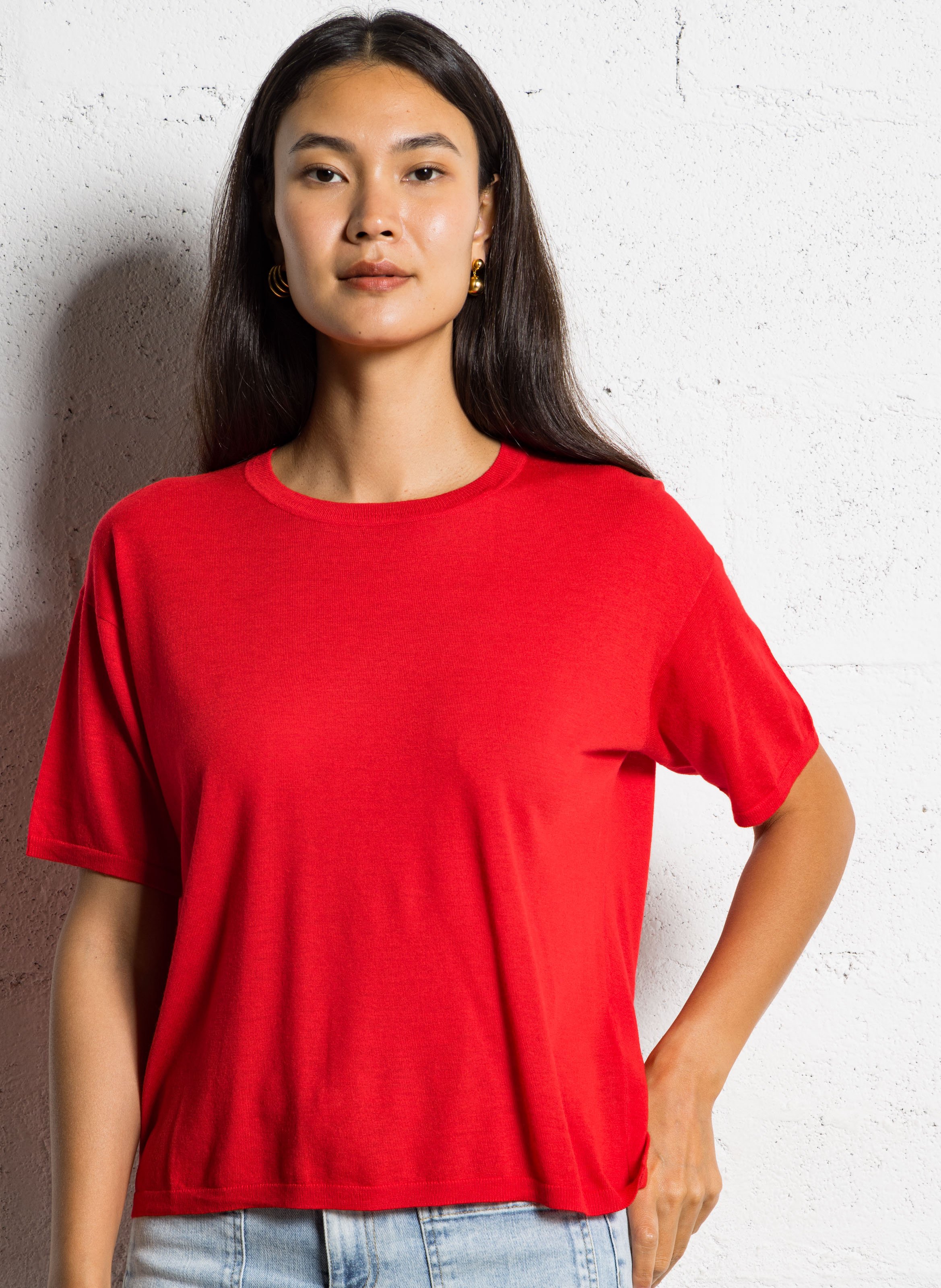 Tee-shirt col rond  MAISON 123