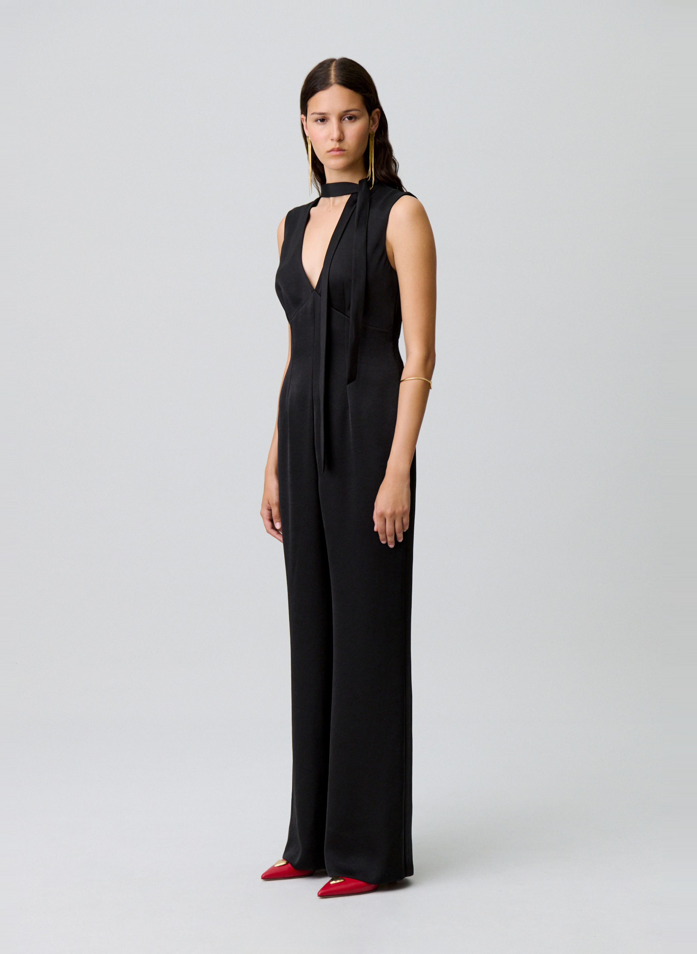 Combinaison col V CLAUDIE PIERLOT Noir