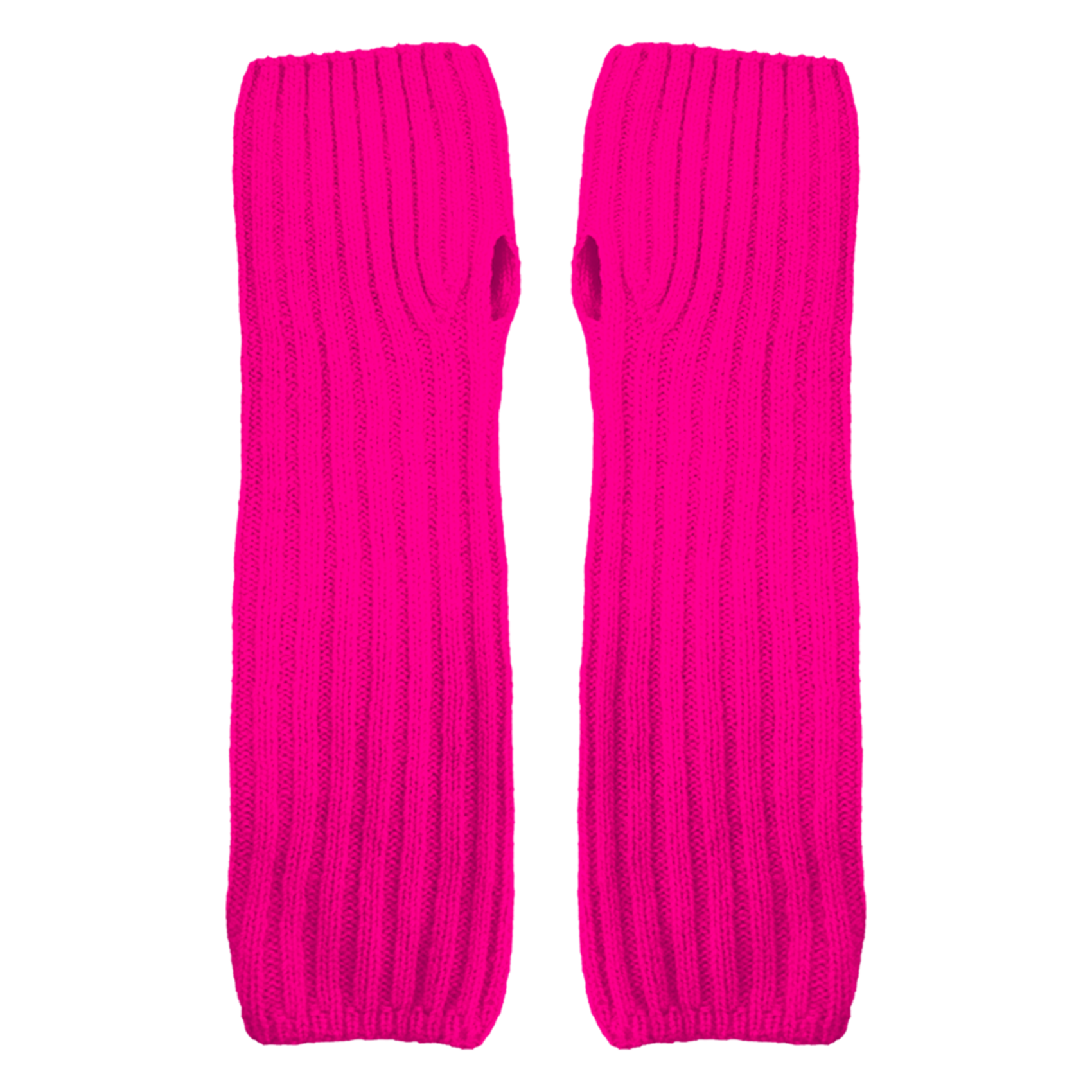 Wool and cashmere fingerless gloves CEZEMBRE Pink