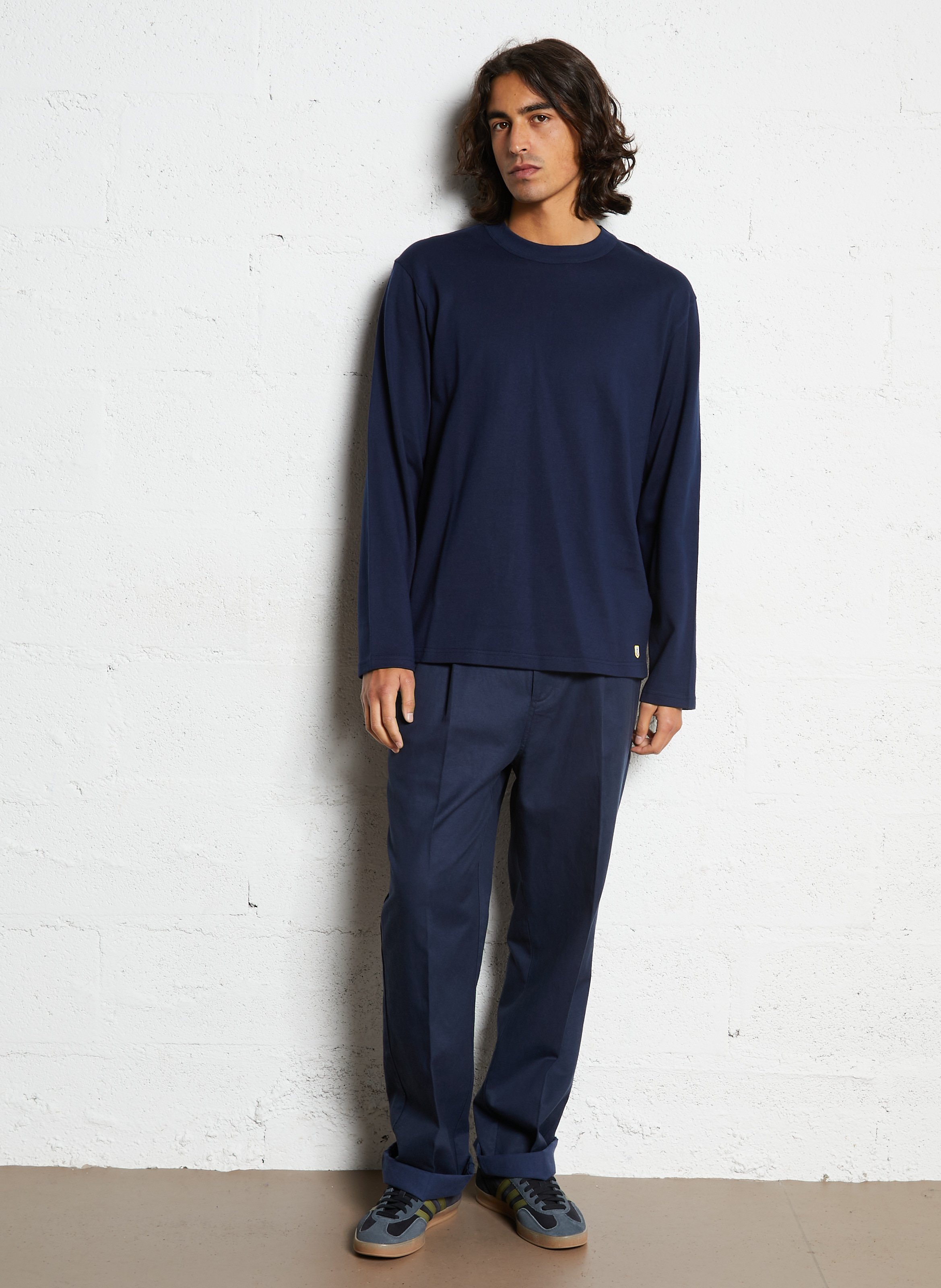 Cotton-blend bucket hat MINIMUM Blue