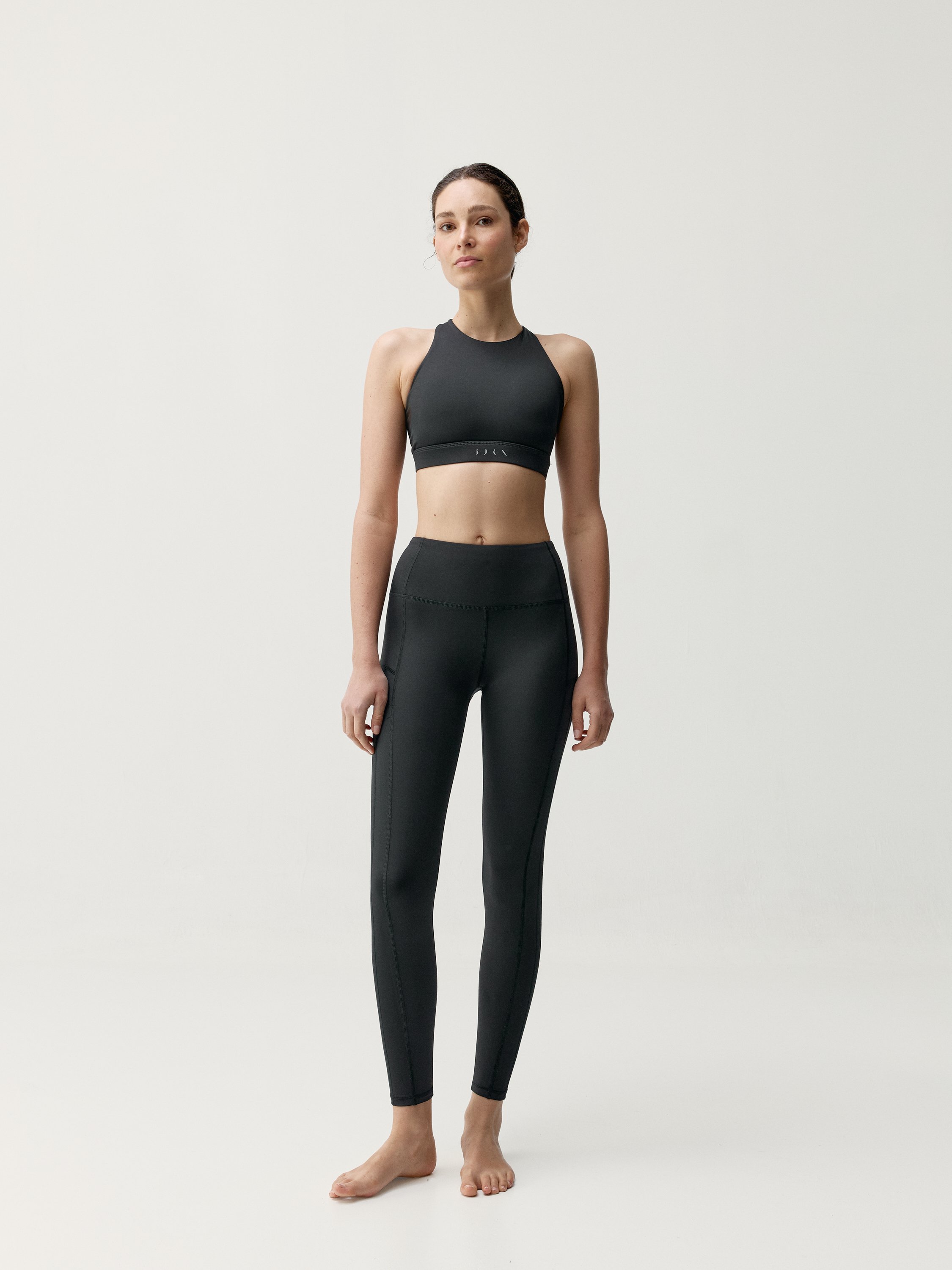Long performance sports leggings BORN LIVING YOGA Black
