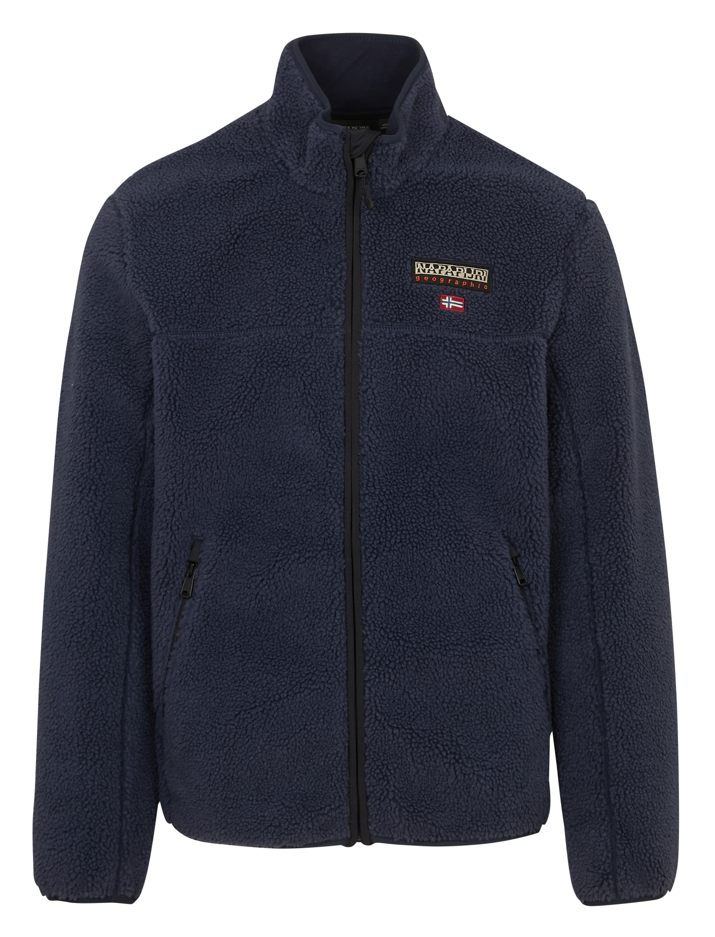 Fleecetrui met opstaande kraag NAPAPIJRI Blauw