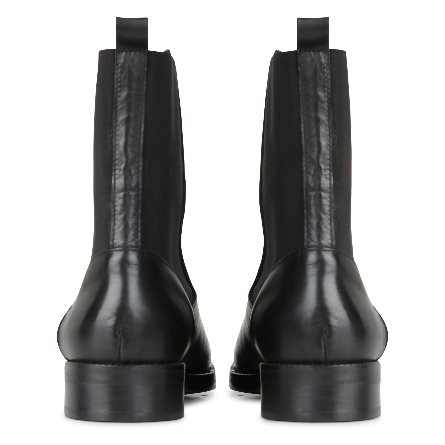 Bianca leather ankle boots MELLOW YELLOW Black