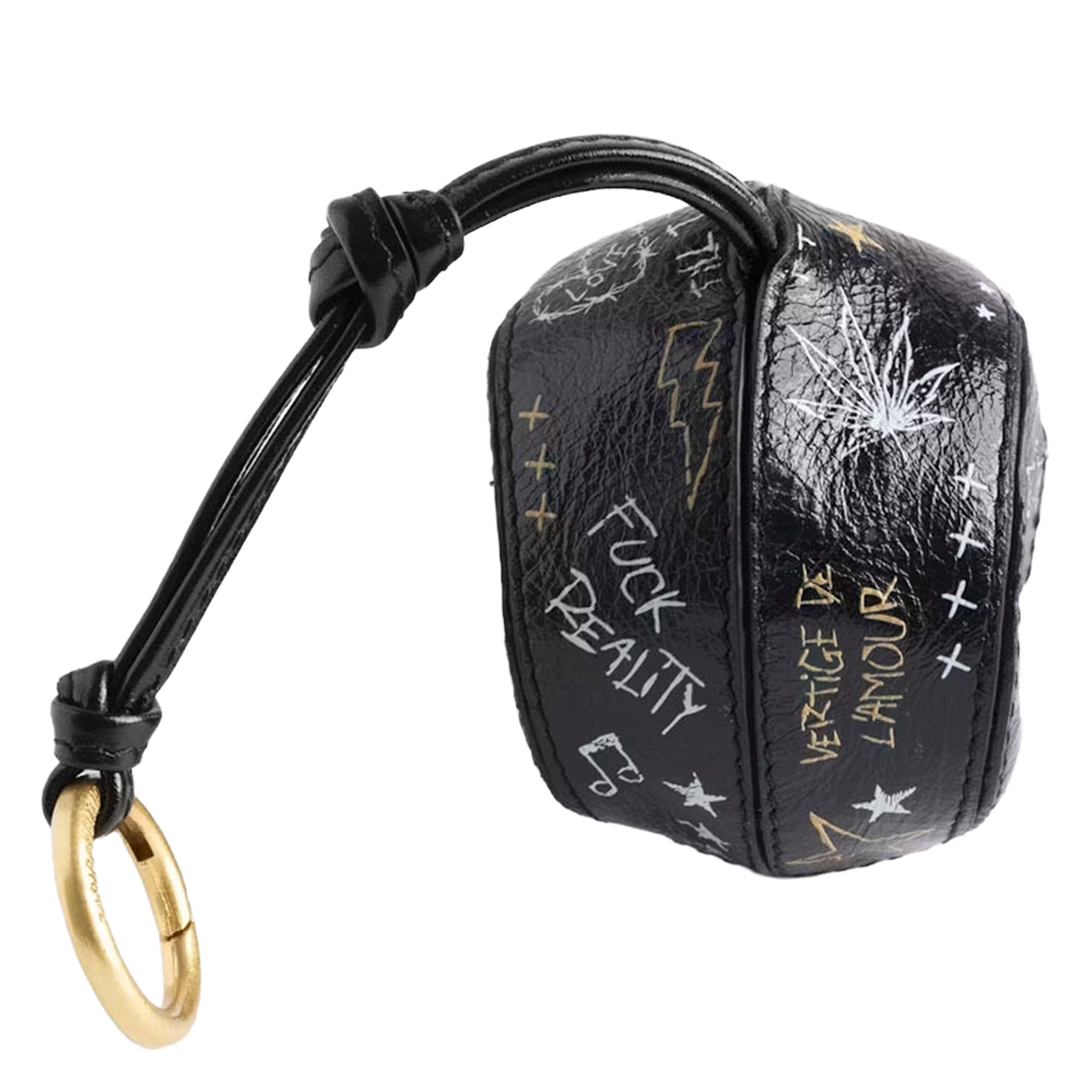 Sleutelhanger schedel ZADIG&VOLTAIRE Zwart