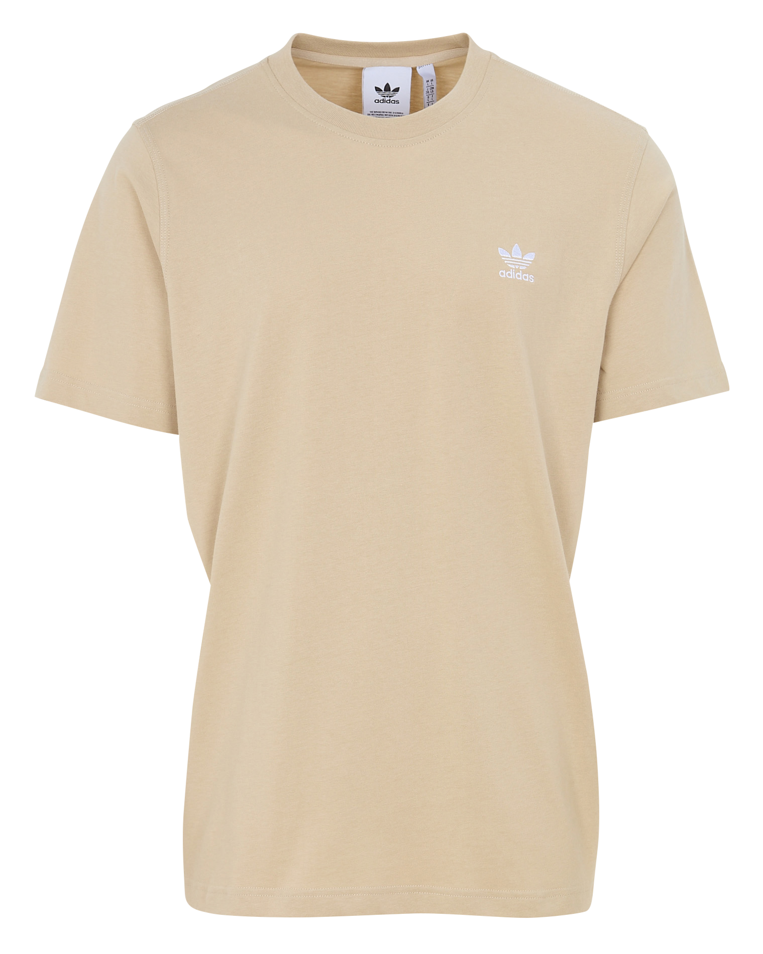 Effen T-shirt ADIDAS Beige