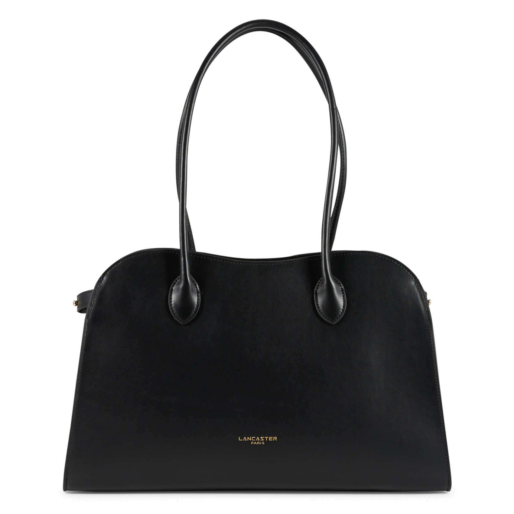 Sac cabas en cuir LANCASTER PARIS Noir