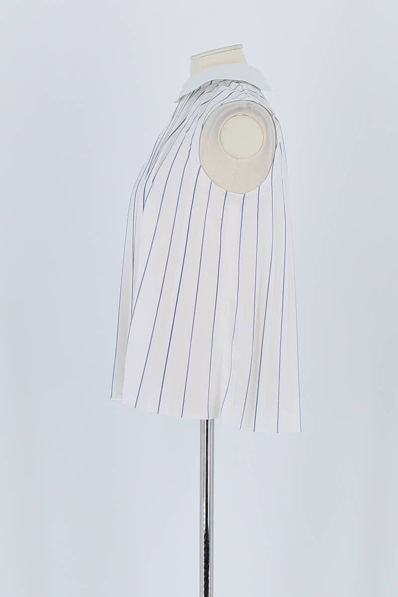 Azawood sleeveless top LACOSTE - SECONDE MAIN White