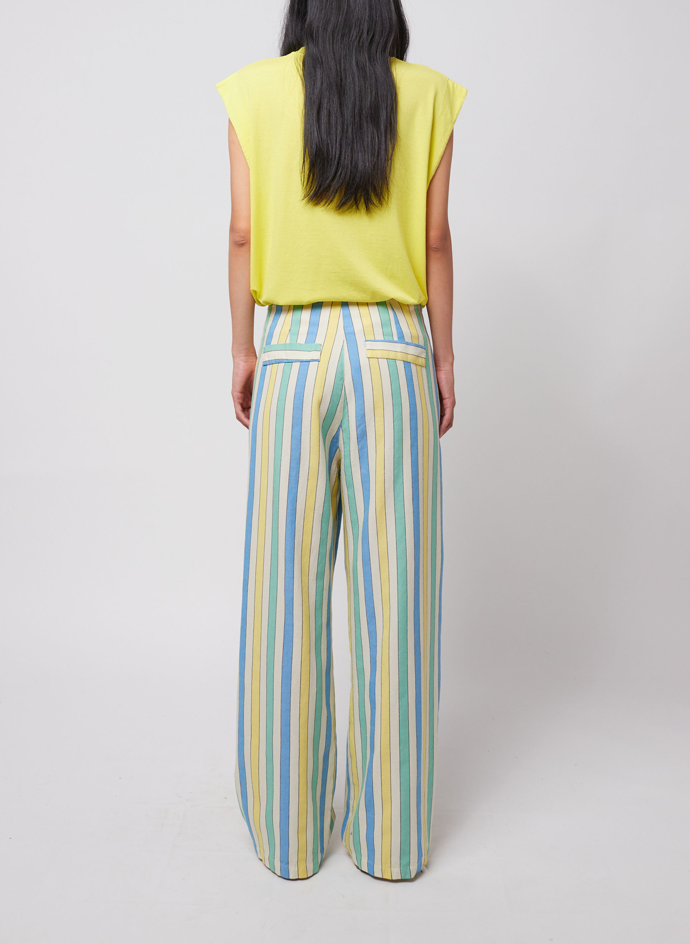 Katoenen straight fit pantalon BOBO CHOSES Veelkleurig