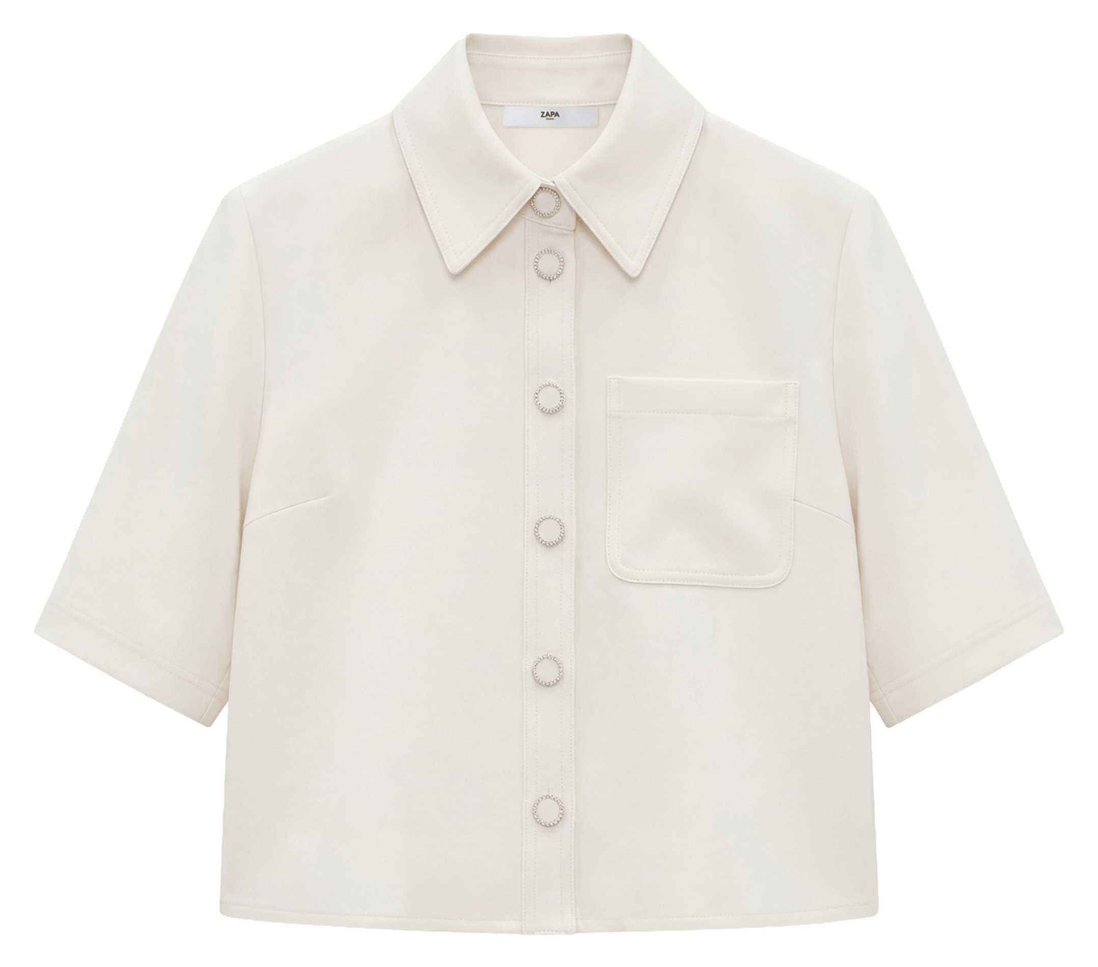 Kurzes weites Hemd ZAPA