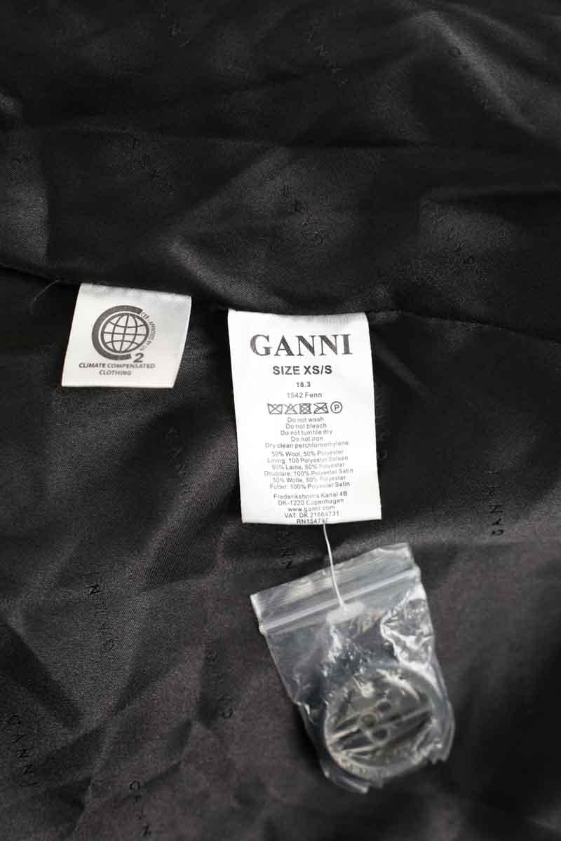 Coat GANNI - Seconde Main Black