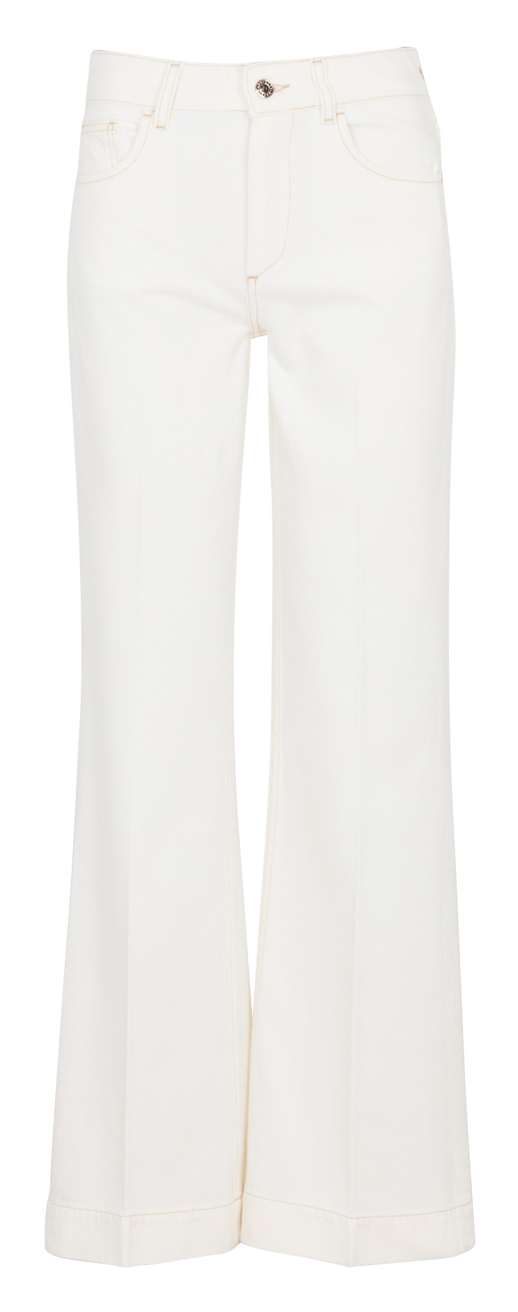 Bootcut-Jeans ZAPA Weiss