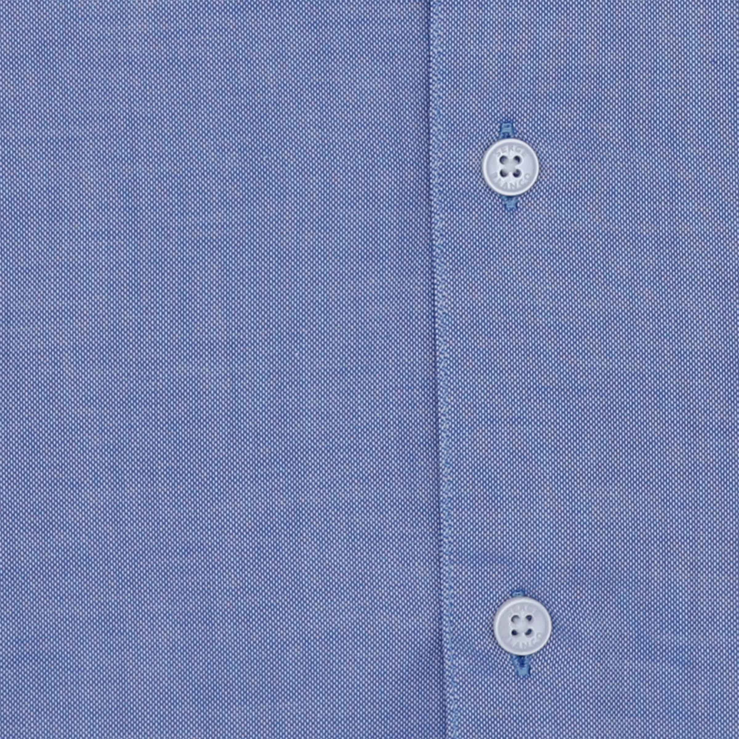 Chemise manches longues en coton bleu SERGE BLANCO Bleu