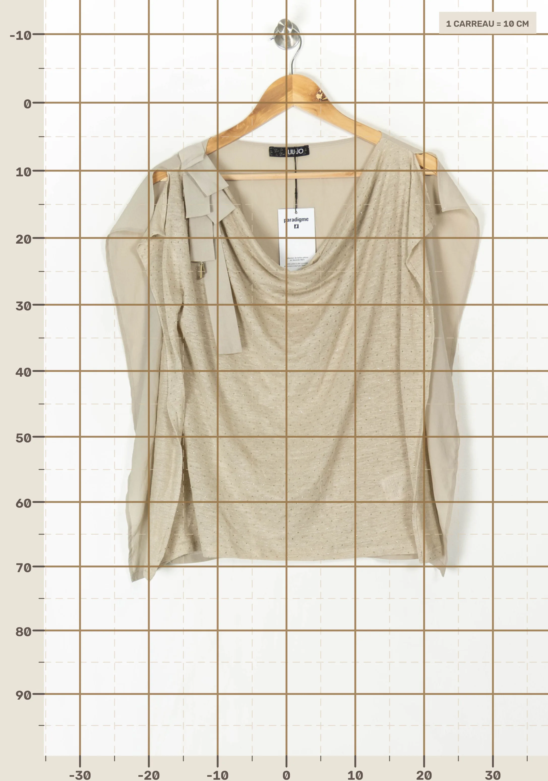 Blouse LIU JO - SECONDE MAIN Beige