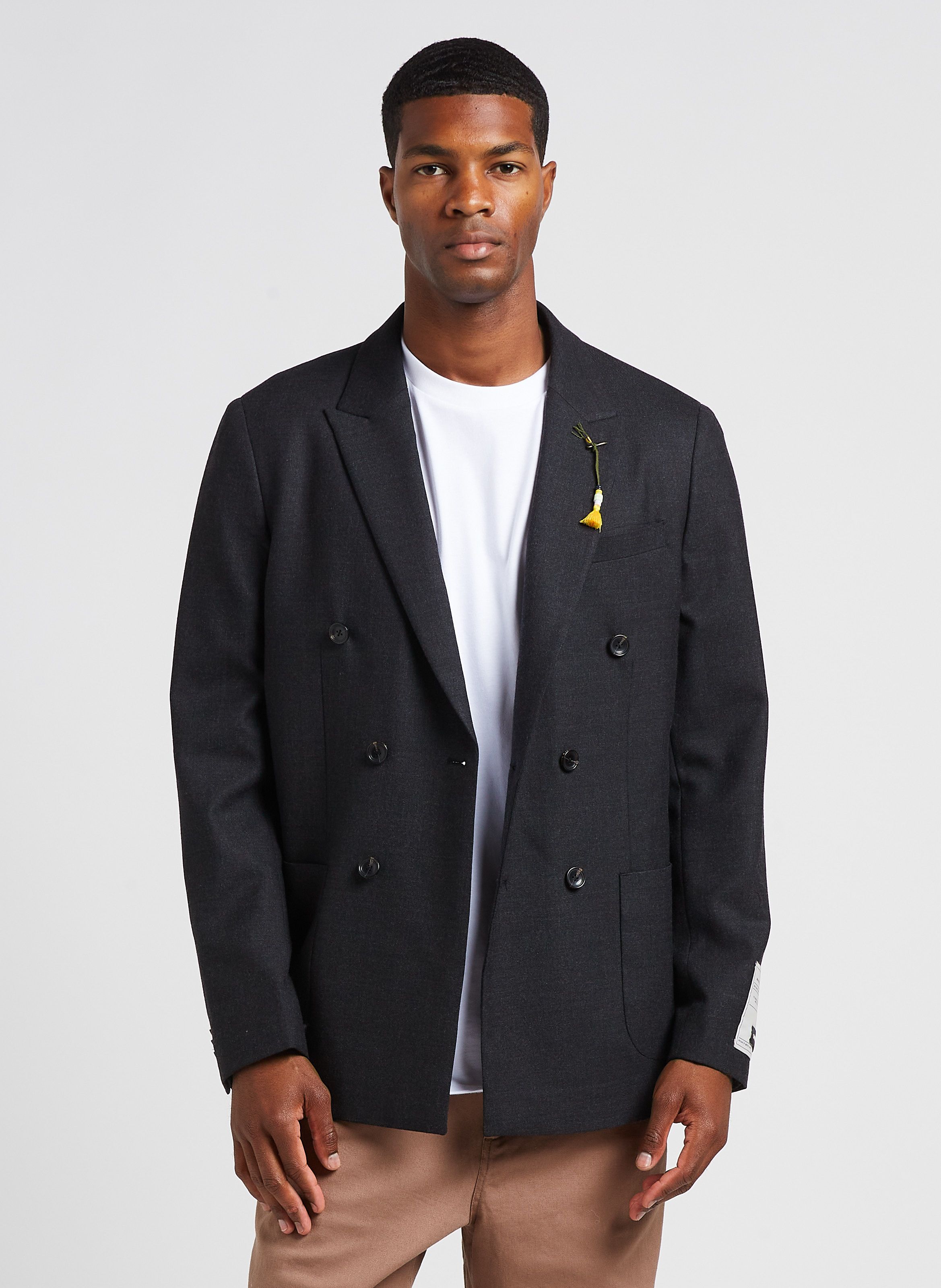 Drake's Blazers | Charcoal Tropical Wool Tailored Jacket - Mens | Tameside  Healthcare