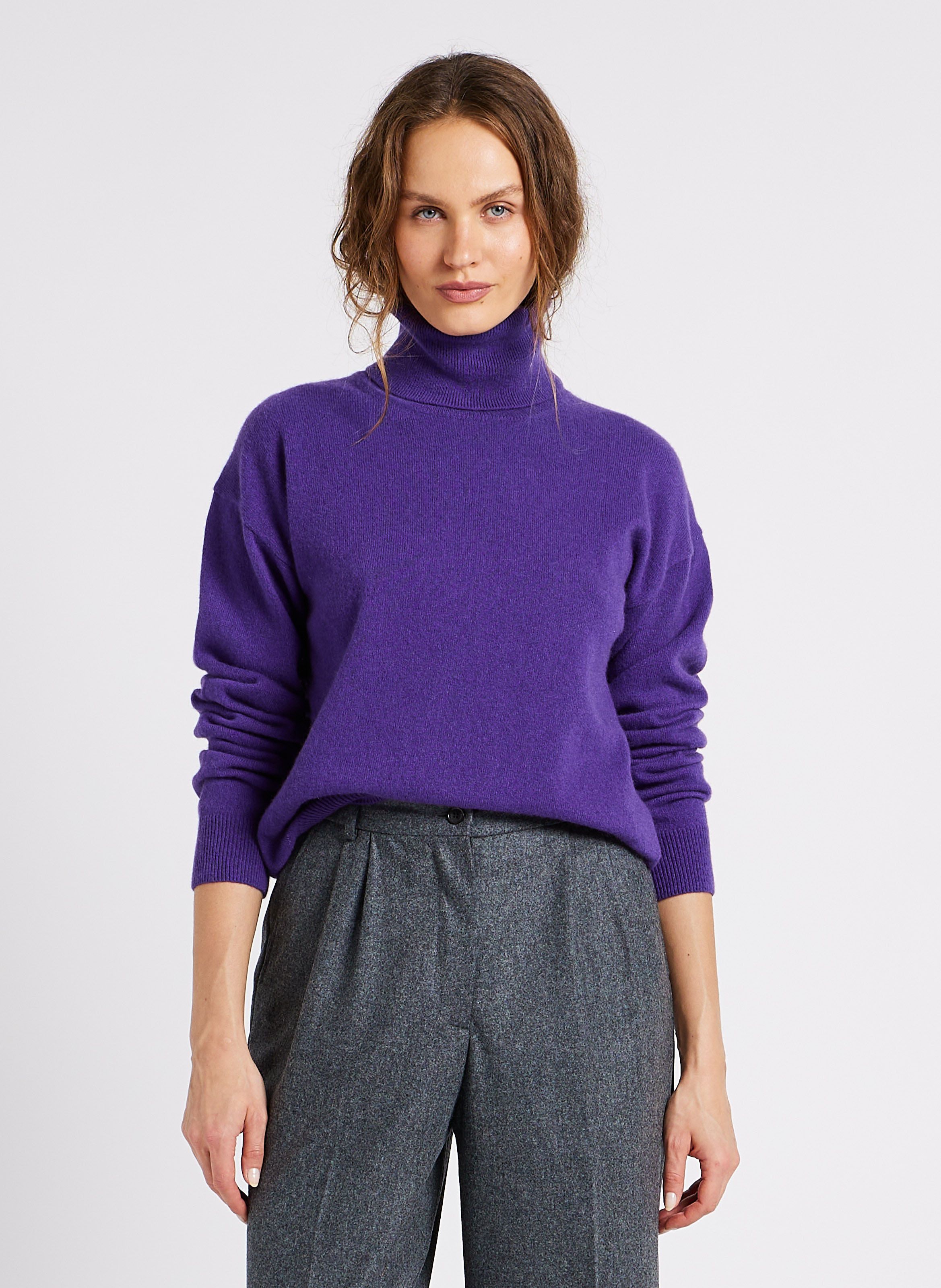 Pull best sale cachemire violet