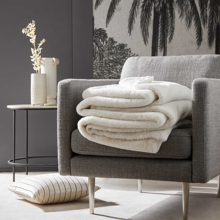 BIANCA - Throw MADURA Beige