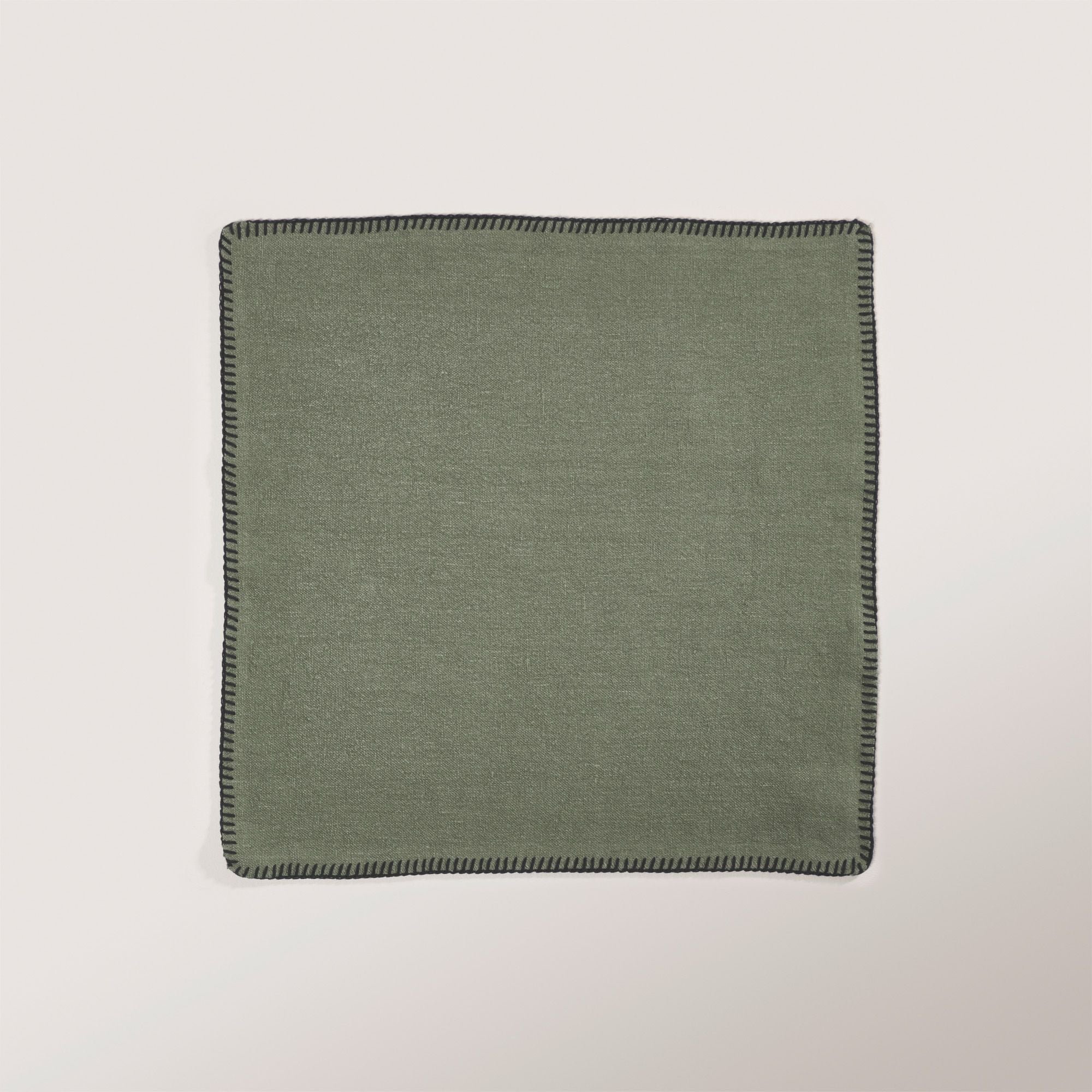 NINO - Linen napkin, 45 x 45 cm MADURA Green