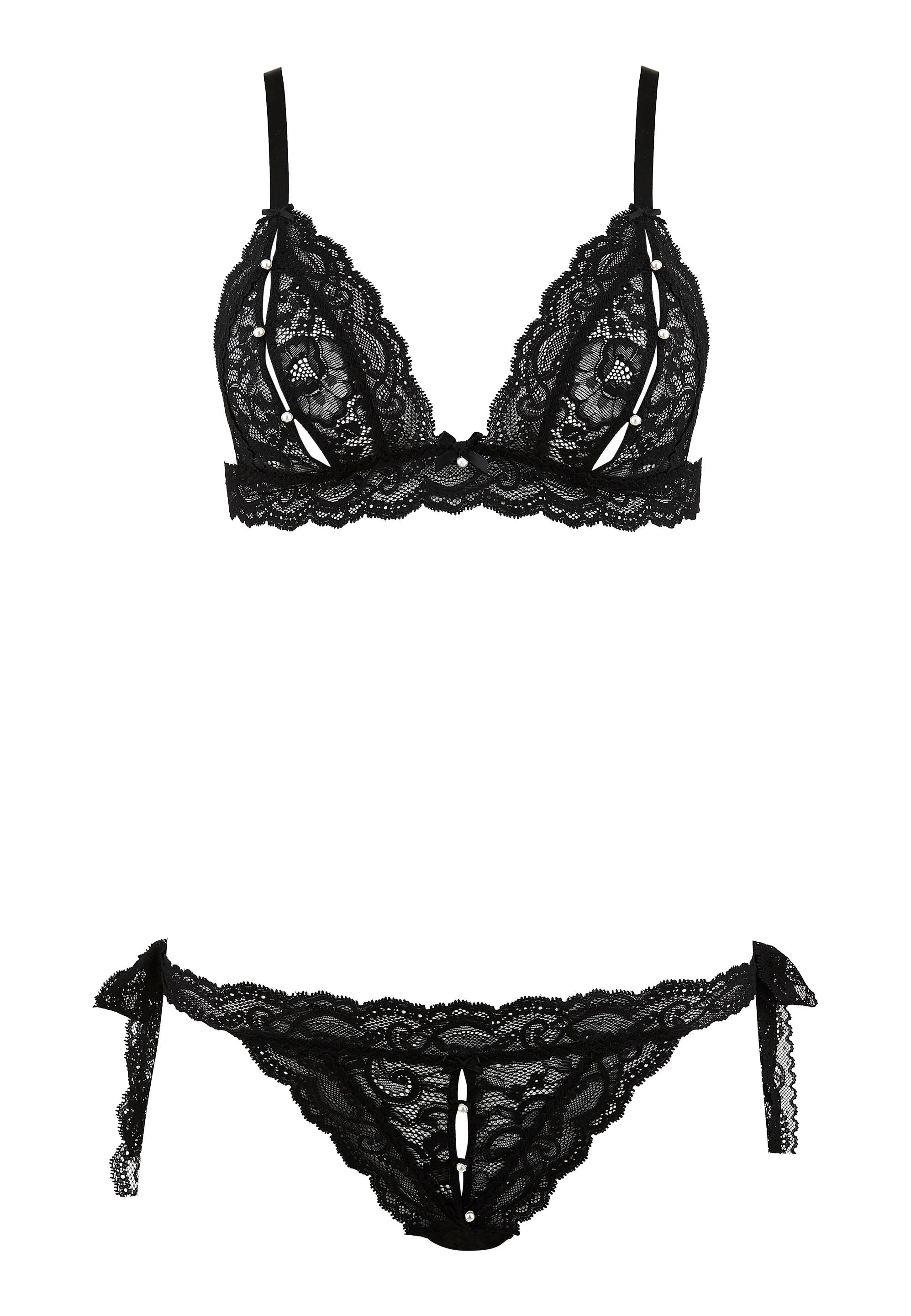 Pearl set AUBADE Black