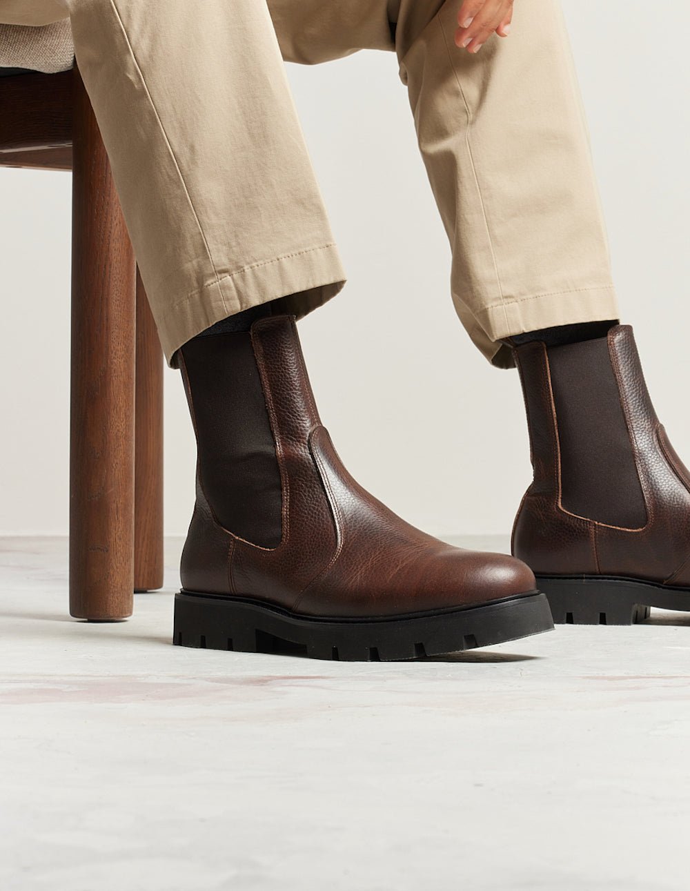 Ankle boots ODAJE EX. M.MOUSTACHE Brown