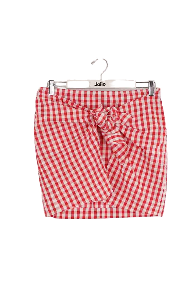 Cotton mini skirt BIMBA Y LOLA - Seconde main Red