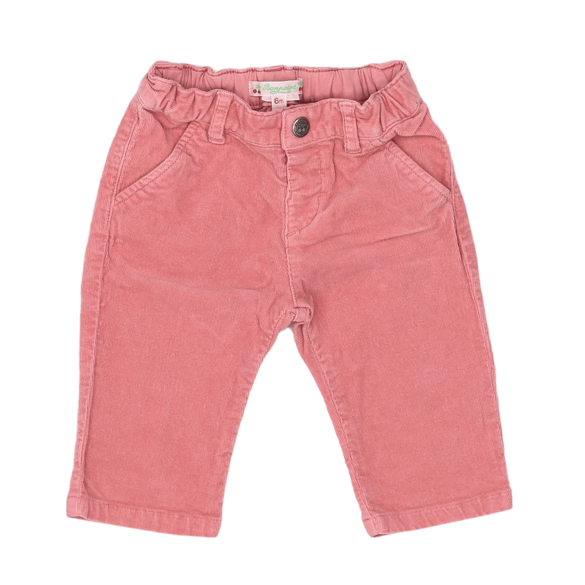Pink Baby Pants - 6 months BONPOINT - Seconde Main Pink