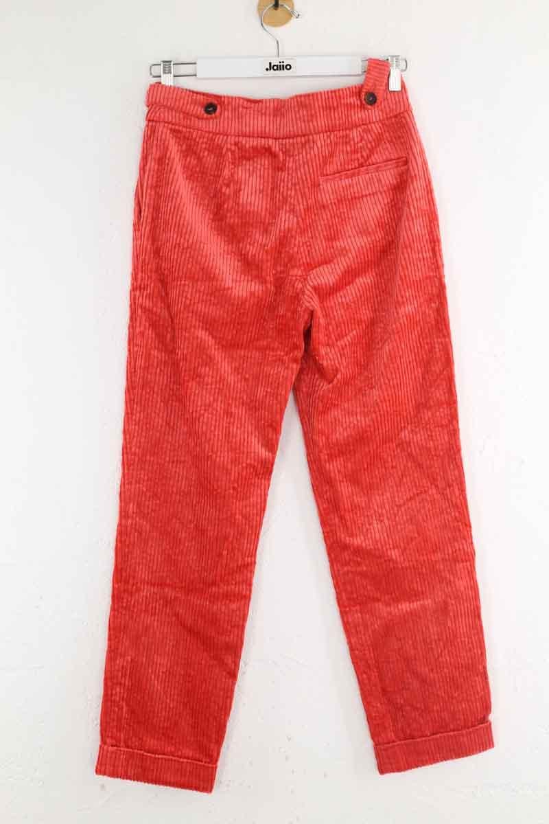 Cotton pants SEZANE - Seconde main Red