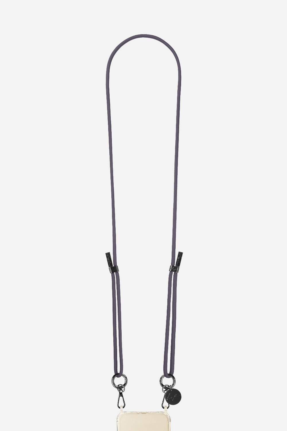 Cotton phone cord LA COQUE FRANCAISE Purple