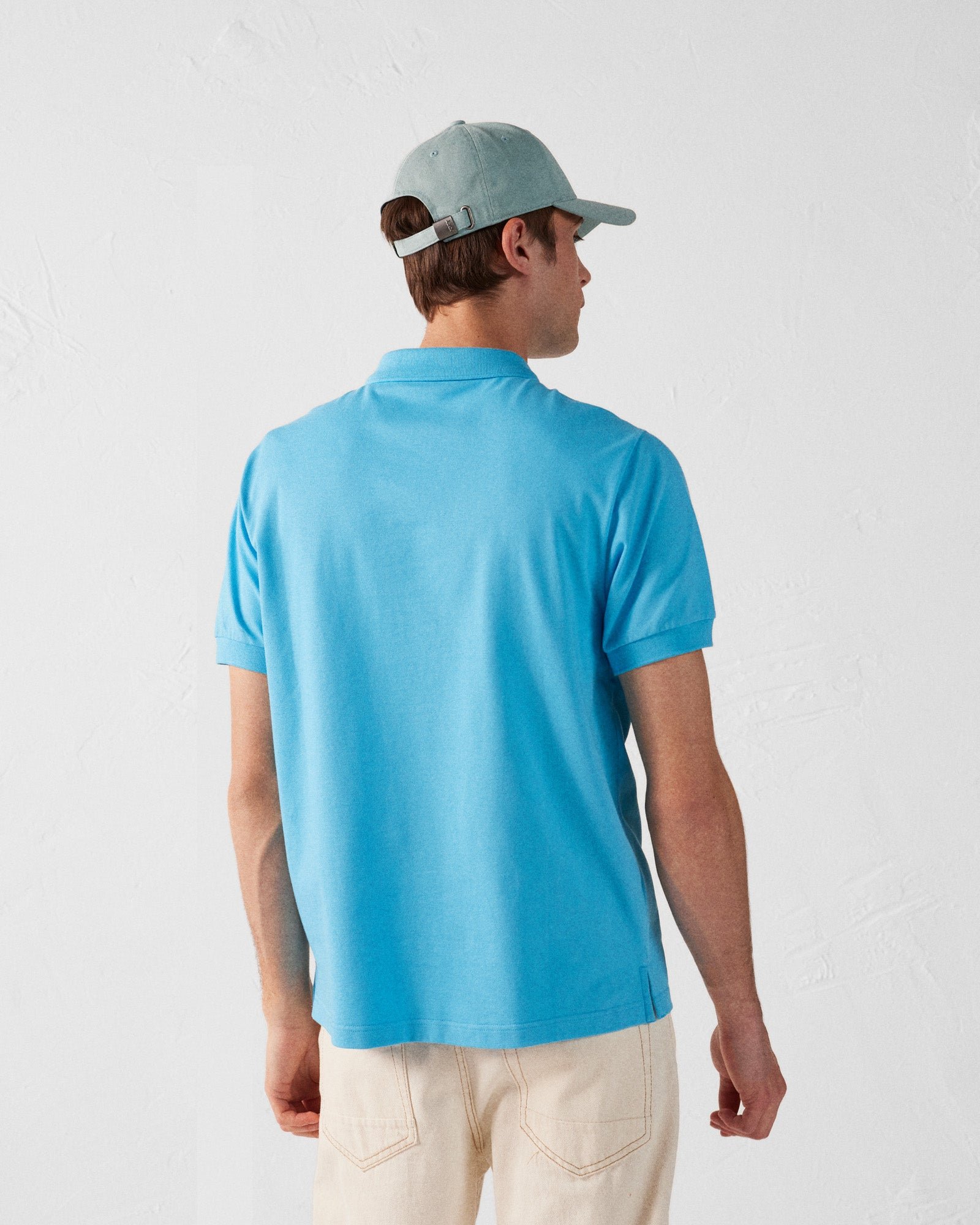 Alvaro cotton polo JOTT Blue