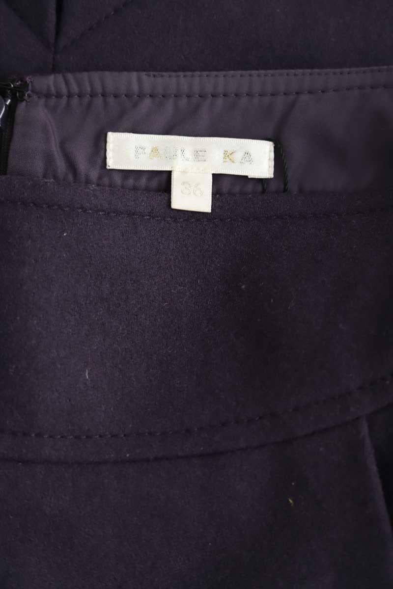 Wool skirt PAULE KA - Seconde main Purple