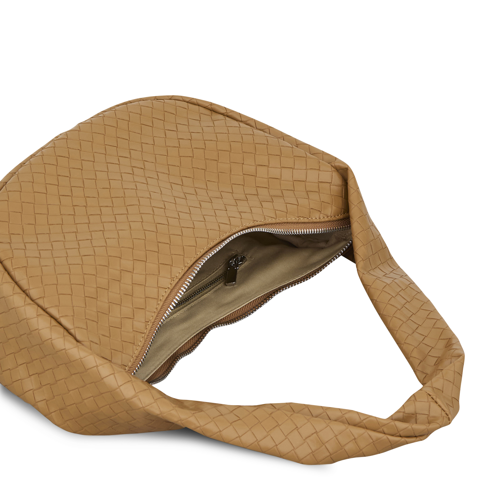 Gevlochten tas BECKSONDERGAARD Bruin