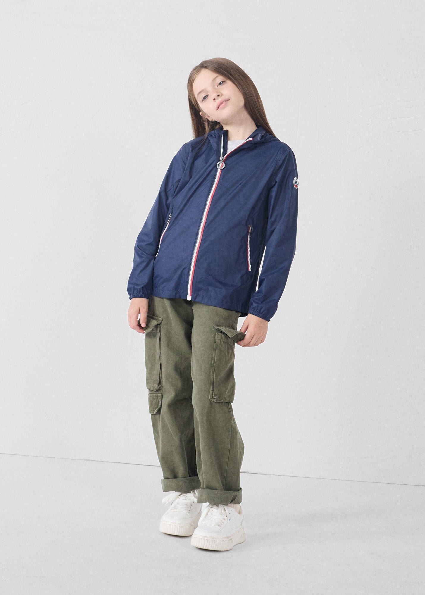 Packable kids raincoat Corrie JOTT Blue