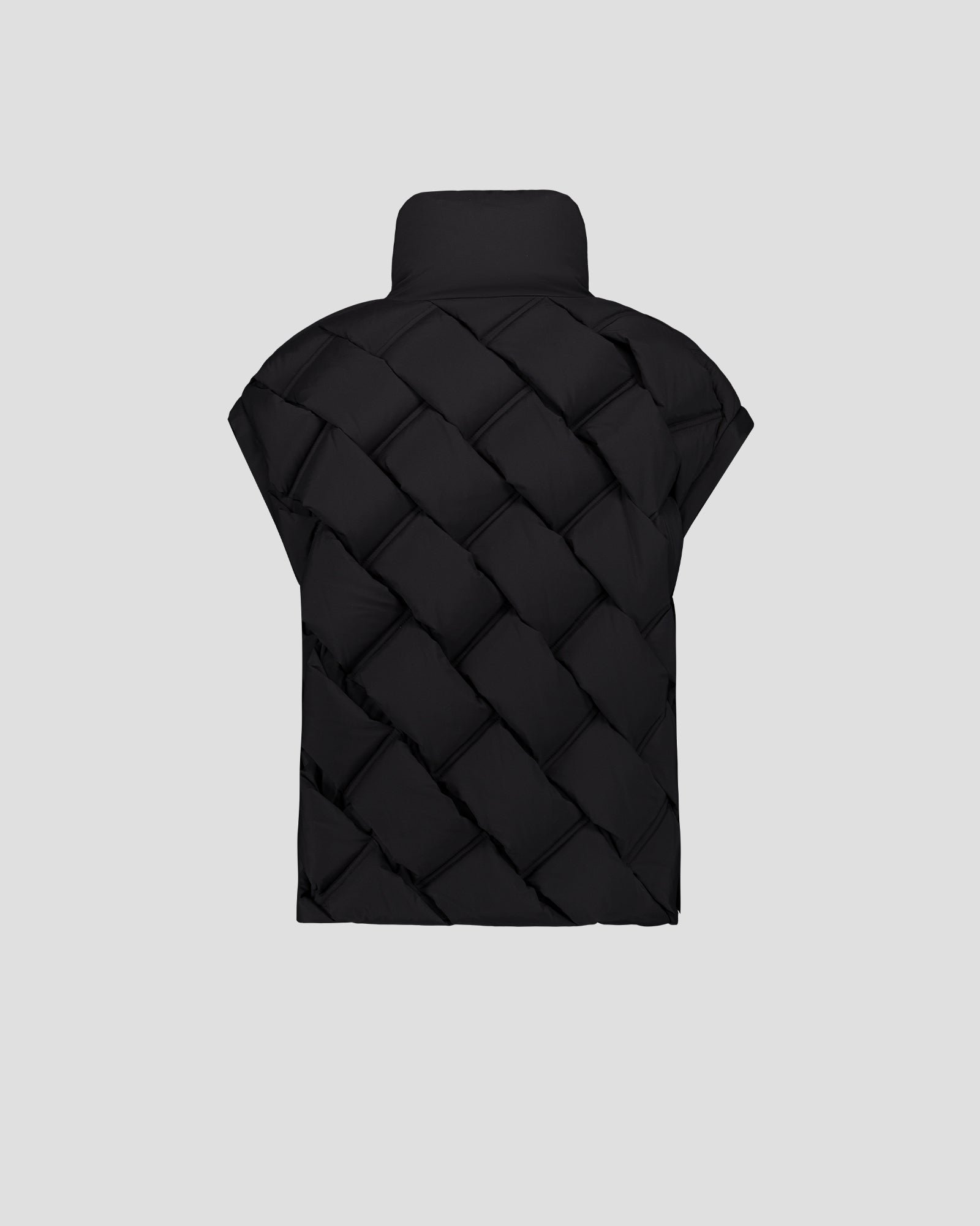 Alya quilted puffer cold weather jacket JOTT Black