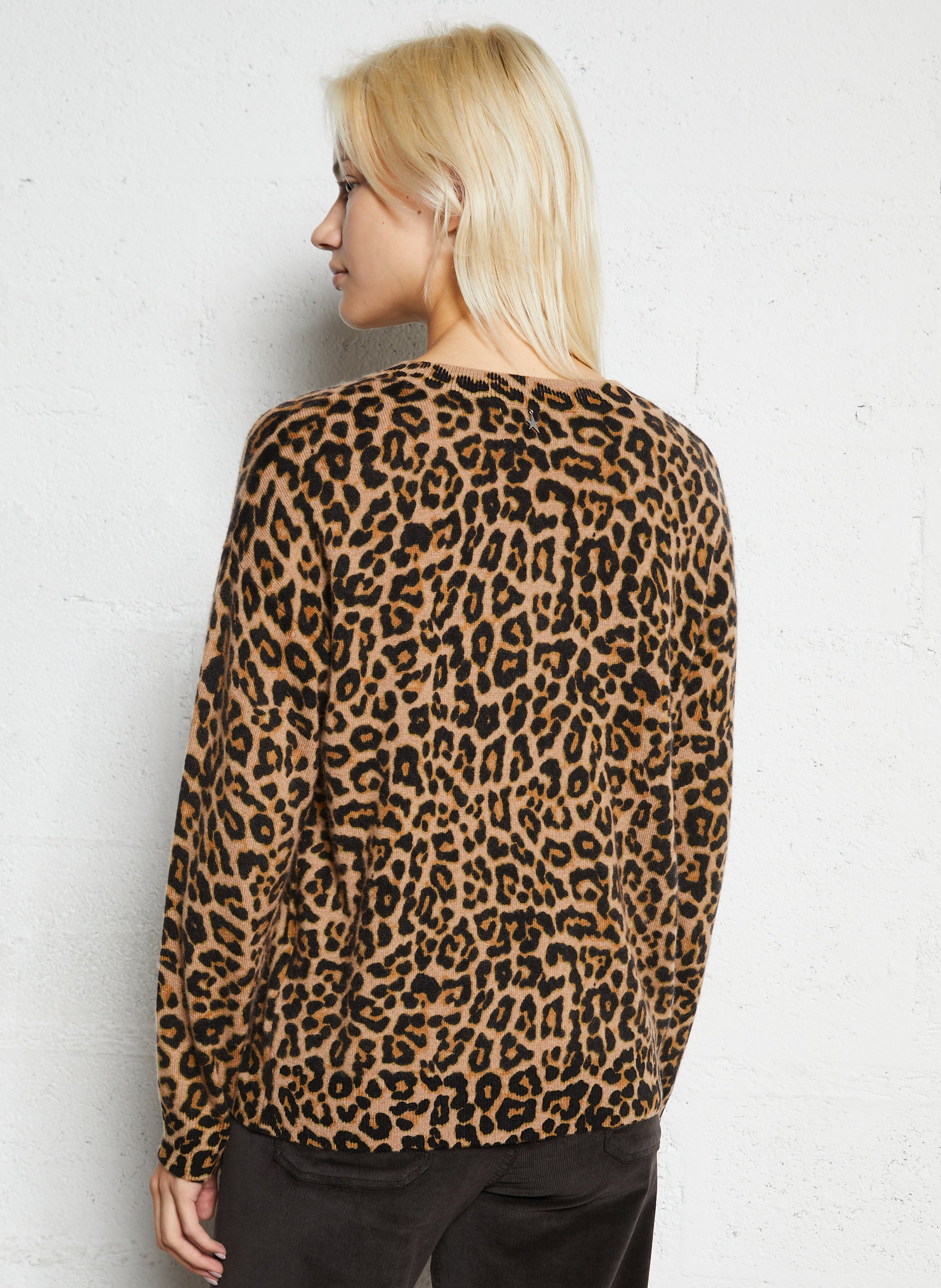 Pull oversize en cachemire SUD EXPRESS Beige