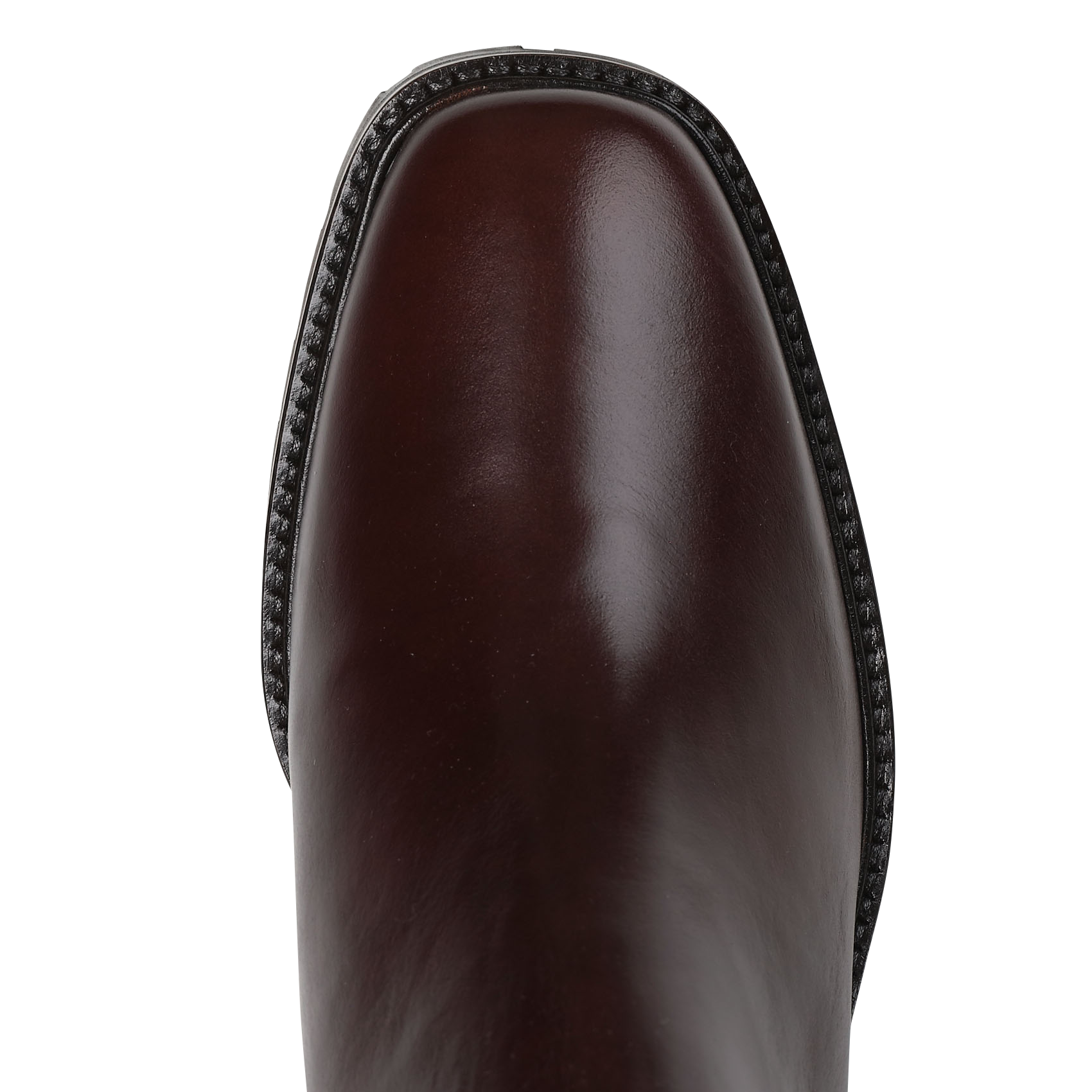 Bottines à talons en cuir RIVECOUR Marron