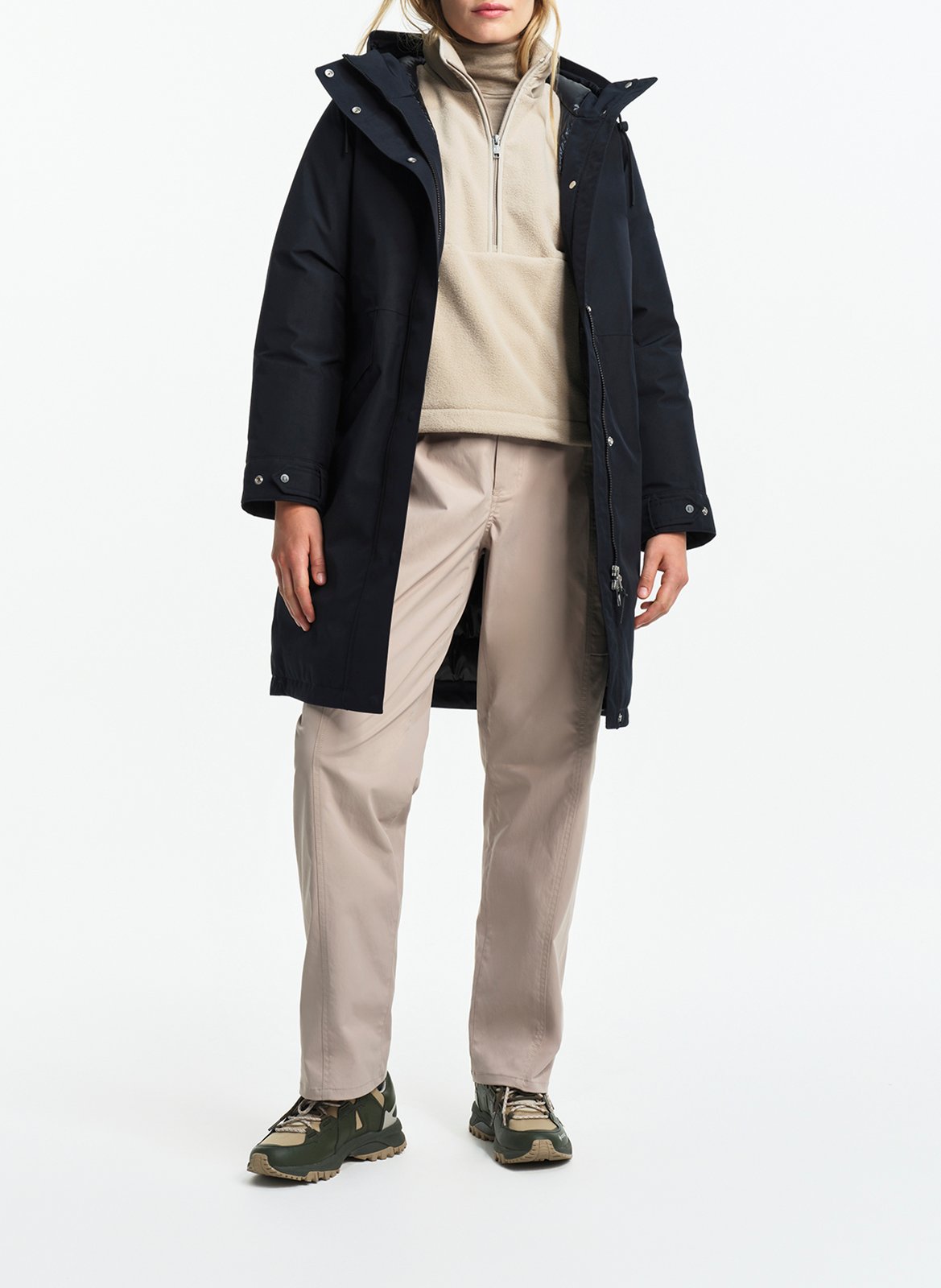 Parka col montant AIGLE Noir