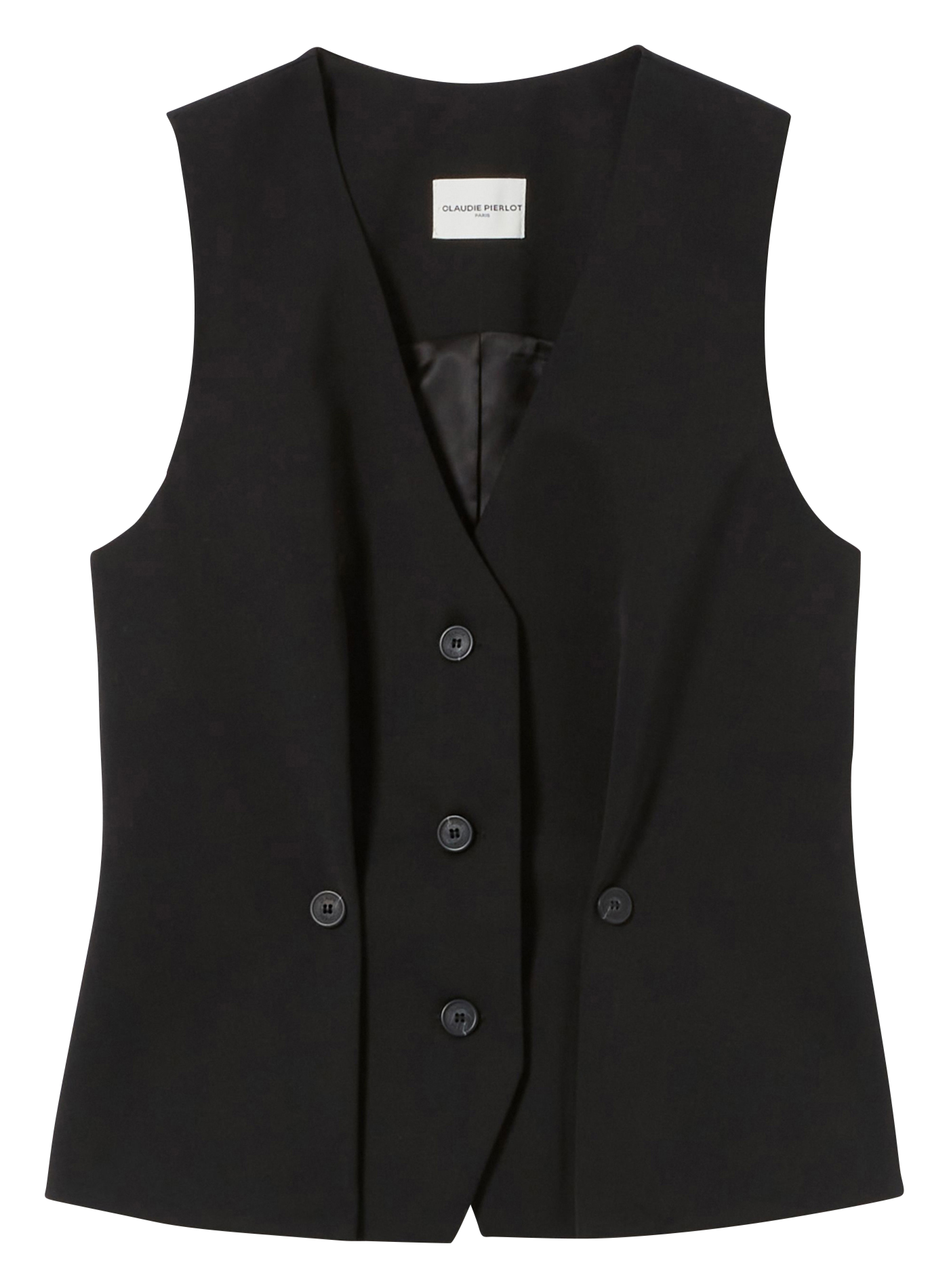 Veste col V CLAUDIE PIERLOT Noir
