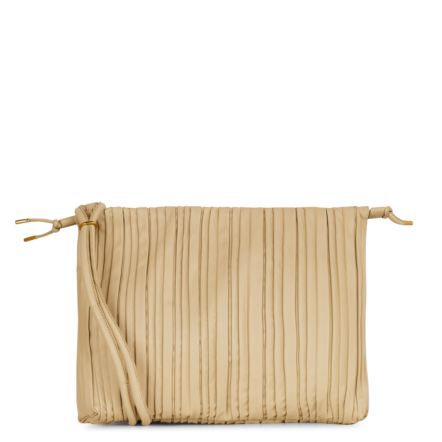 Sac bandoulière en cuir COTELAC Blanc