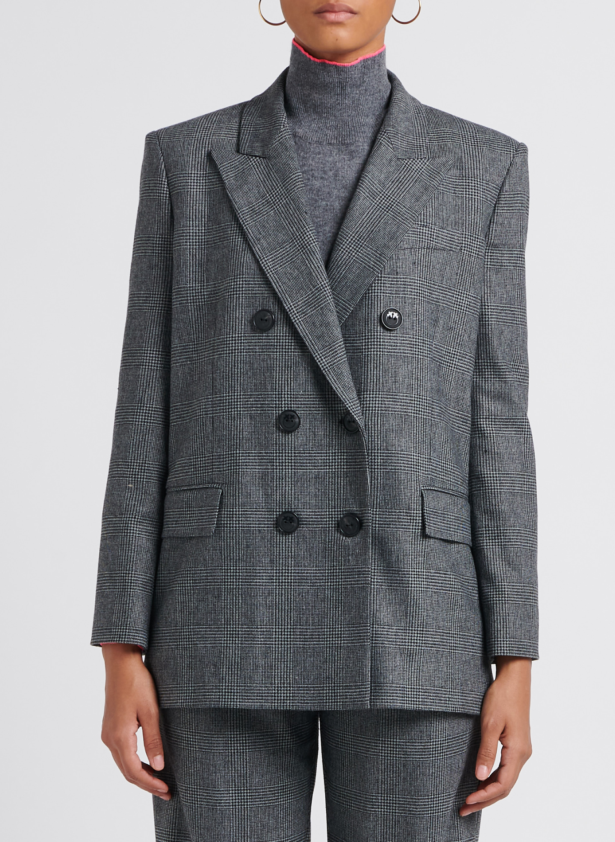 Taillierter Blazer PINKO Grau