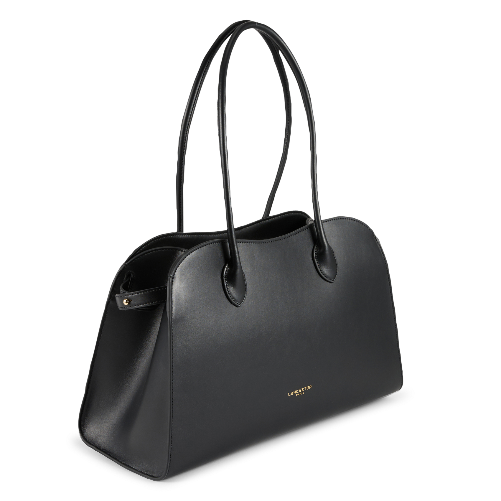Sac cabas en cuir LANCASTER PARIS Noir