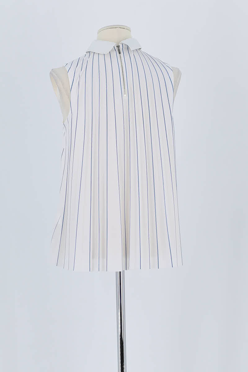 Azawood sleeveless top LACOSTE - SECONDE MAIN White