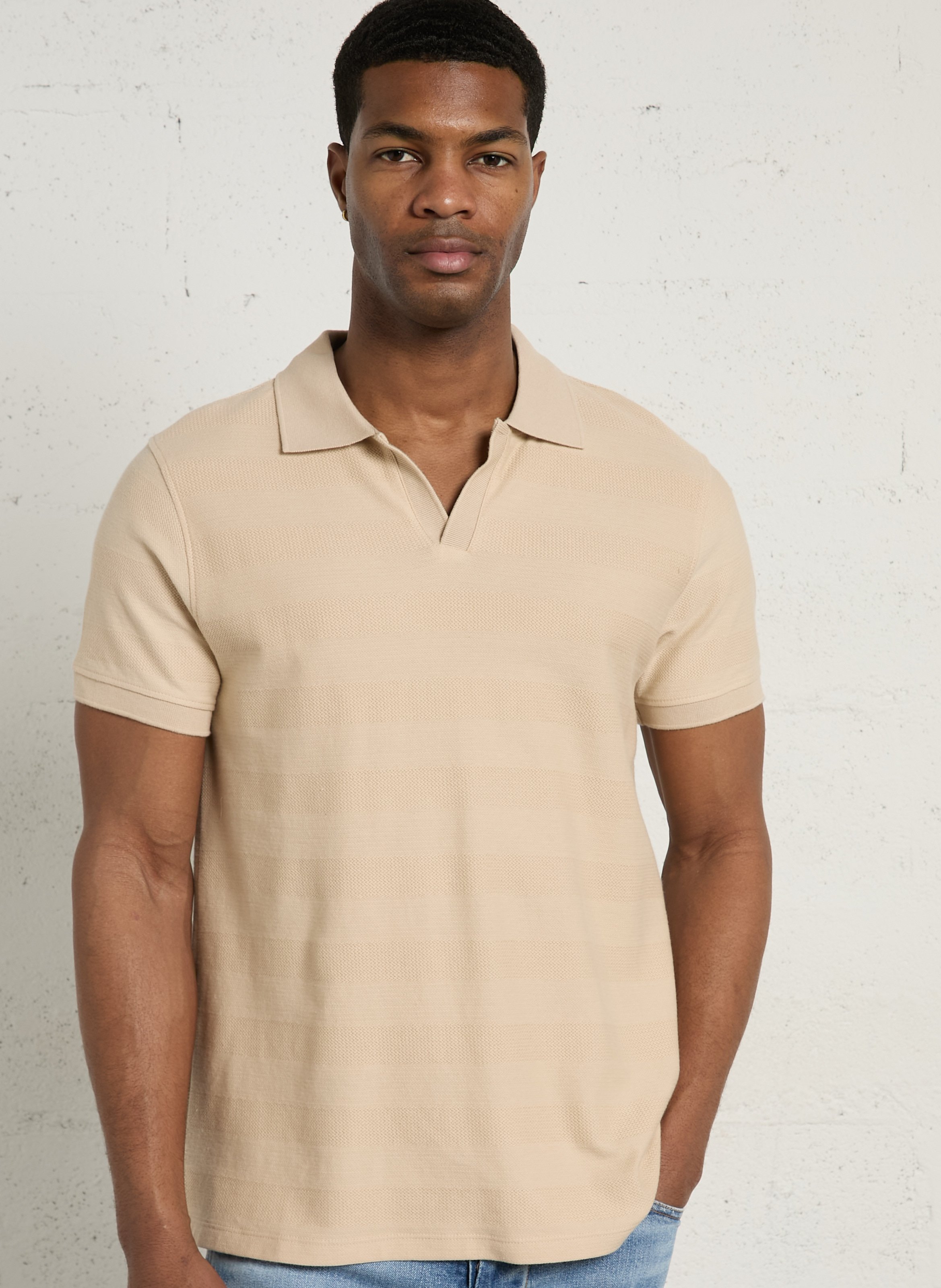 Polo shirt LE TEMPS DES CERISES Grey