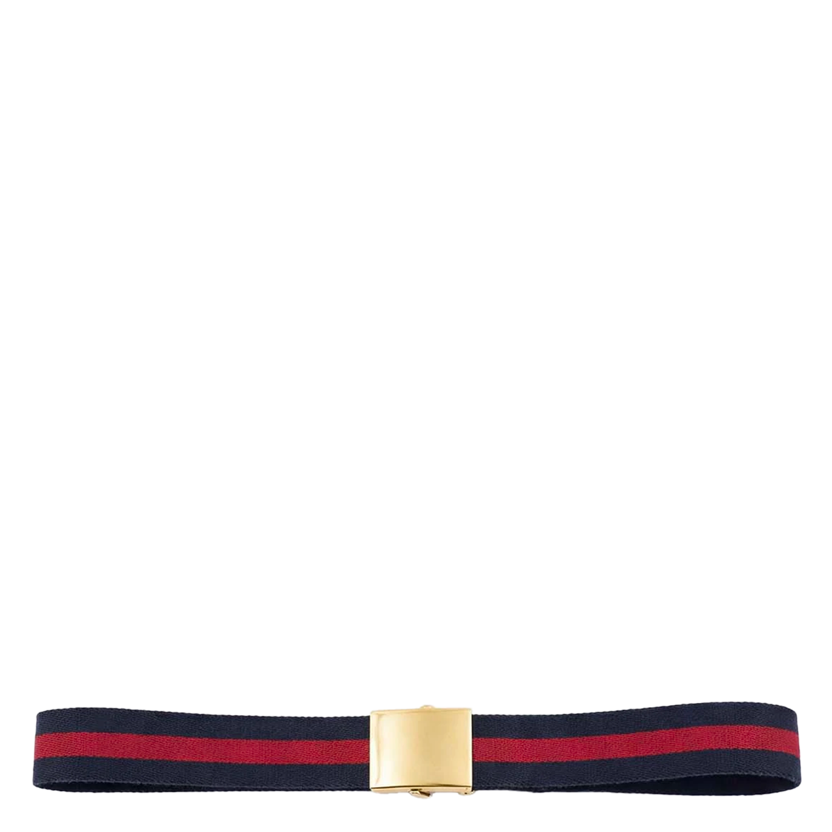 Ceinture grainée à rayures TARA JARMON Bleu