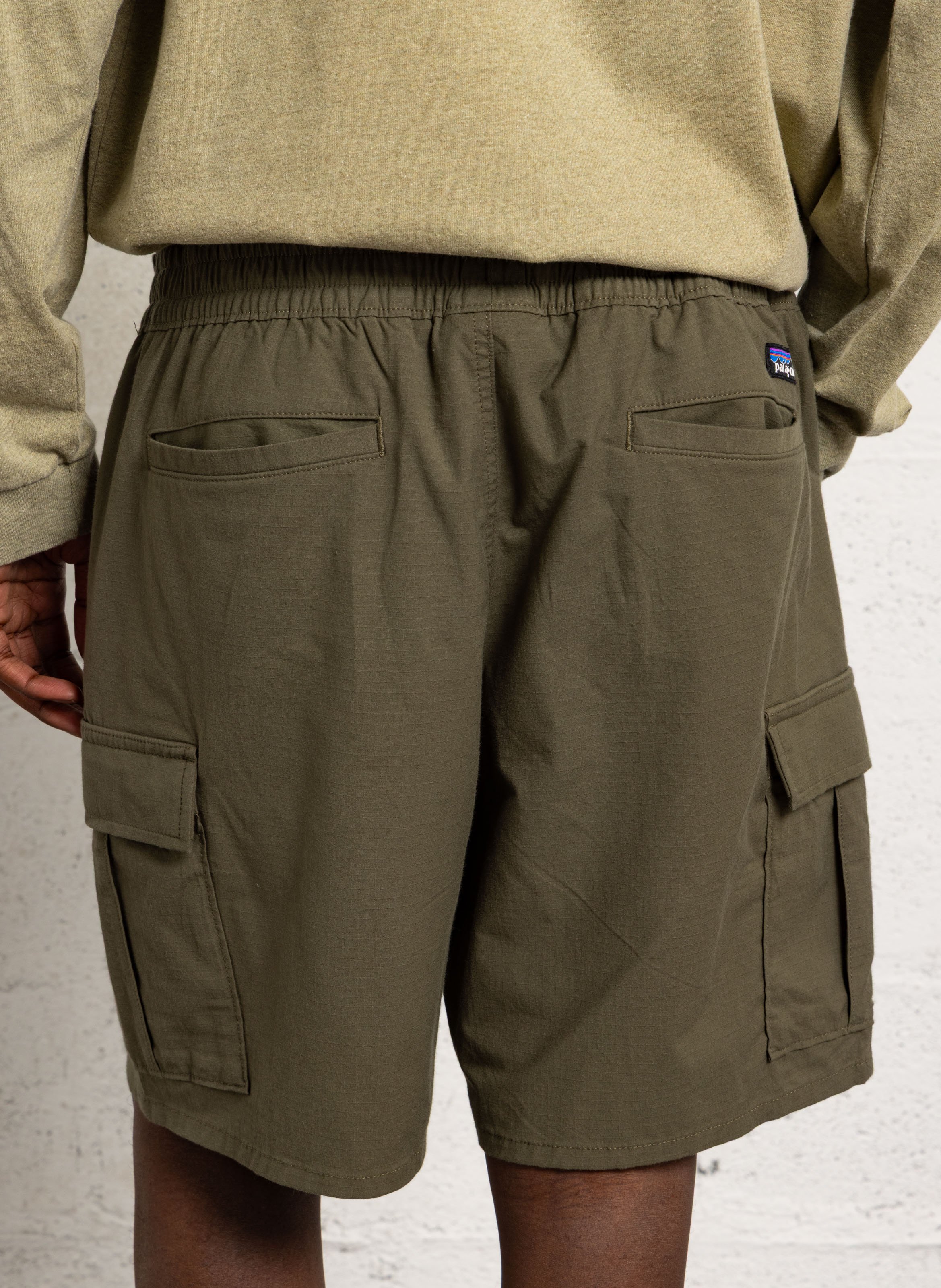 Straight shorts PATAGONIA Green