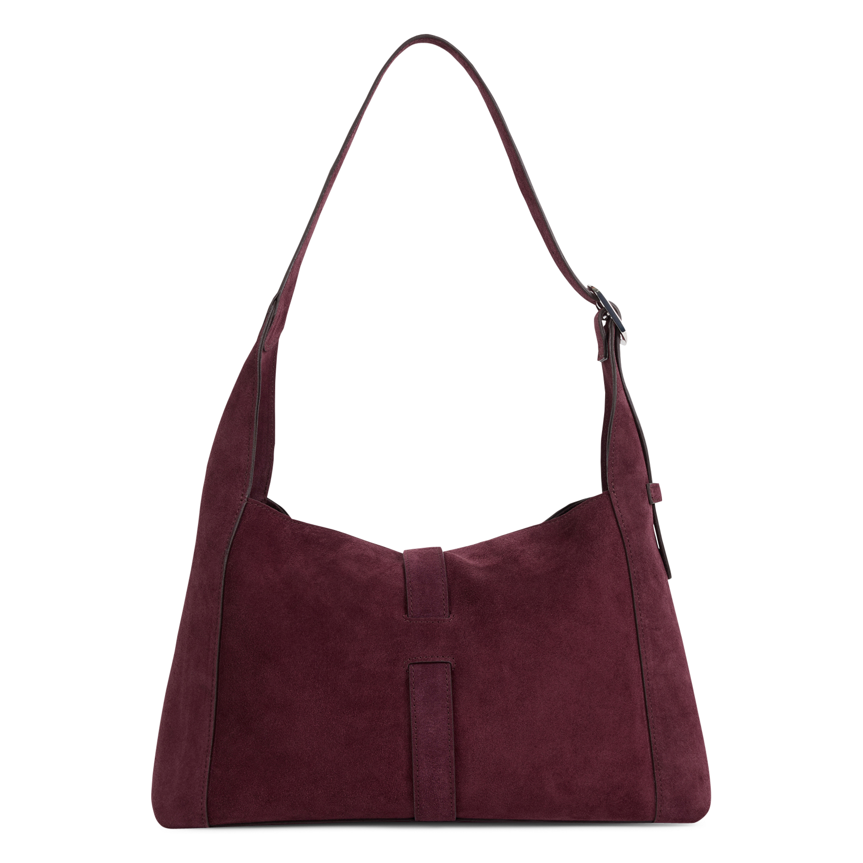 Leather shoulder bag NAT & NIN Purple
