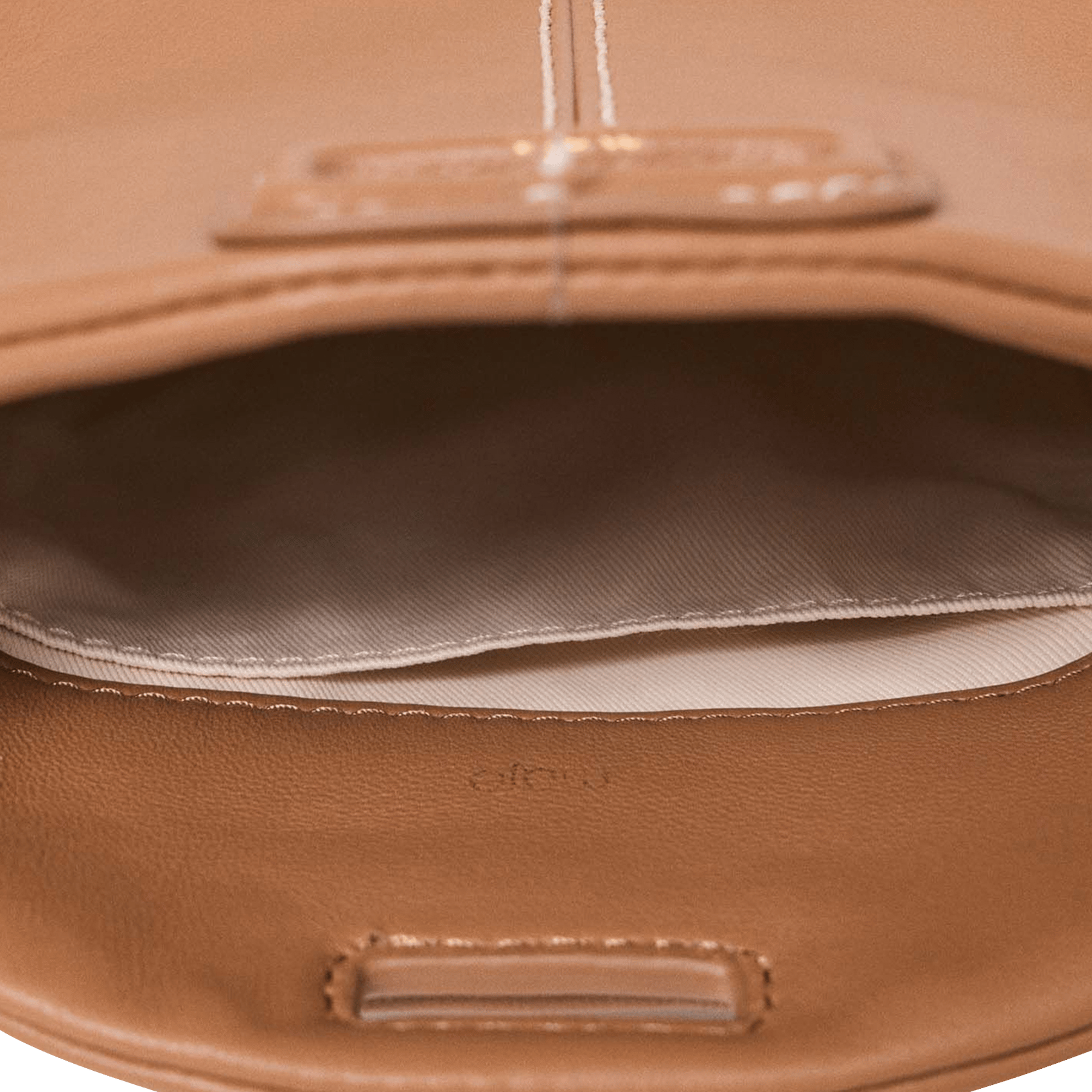 Sac porté épaule en cuir MAJE Marron