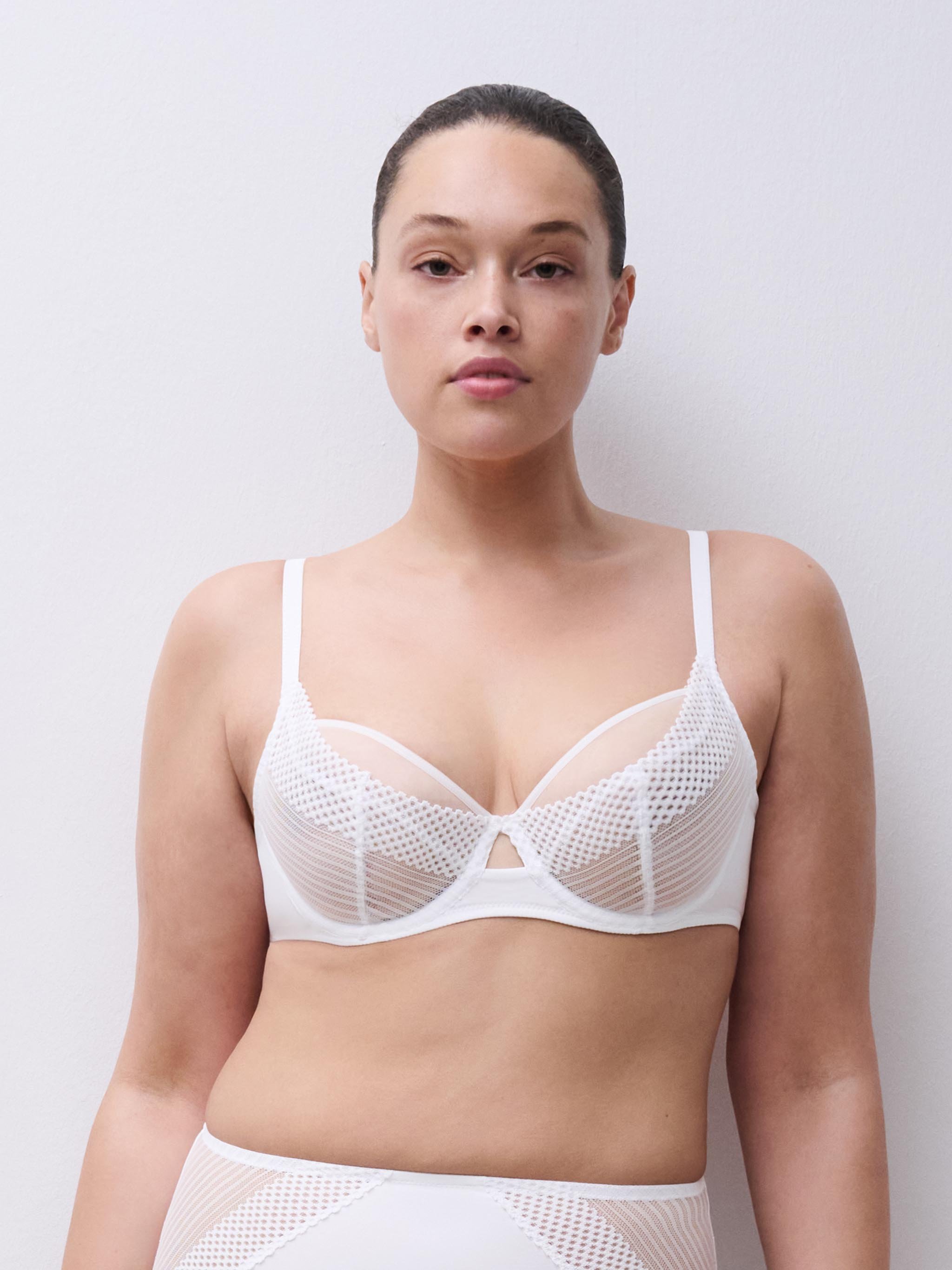 Full-cup bra CHANTELLE PULP White
