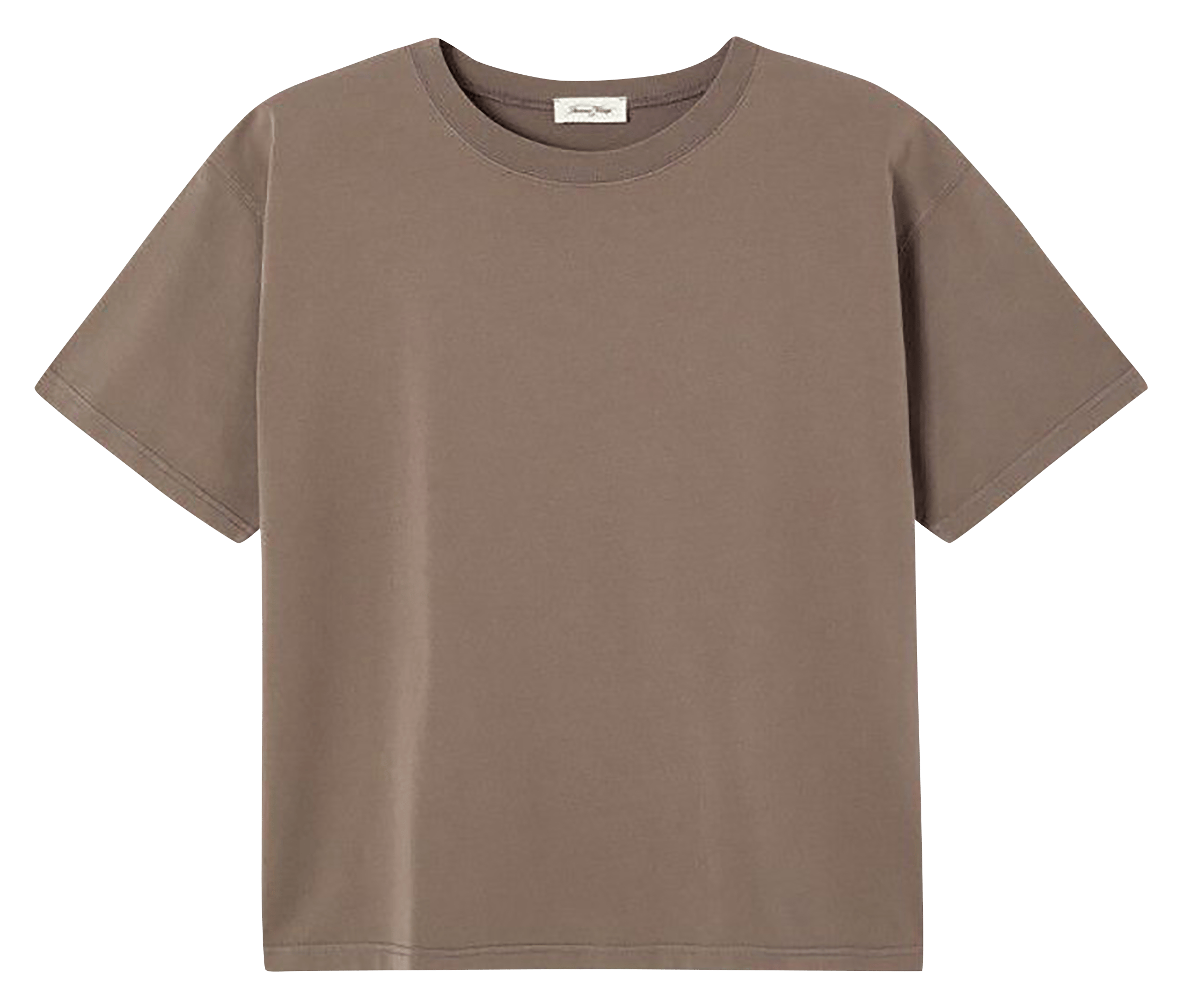 Weites Rundhals-T-Shirt aus Baumwolle AMERICAN VINTAGE