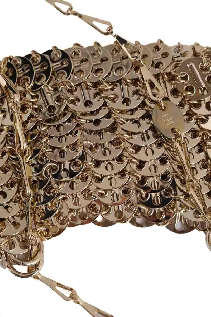 Shoulder bag nano 1969 PACO RABANNE - Seconde Main Golden