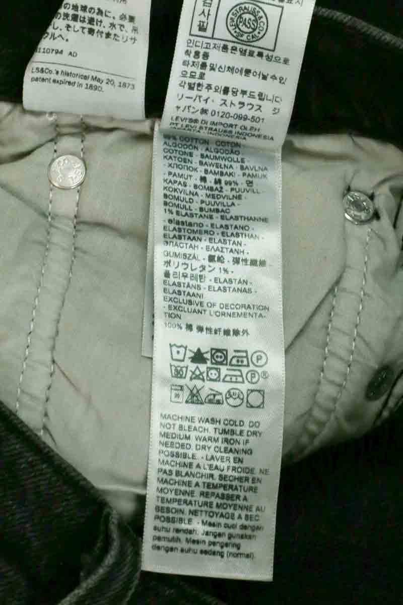 Straight jeans LEVI'S - Seconde main Black