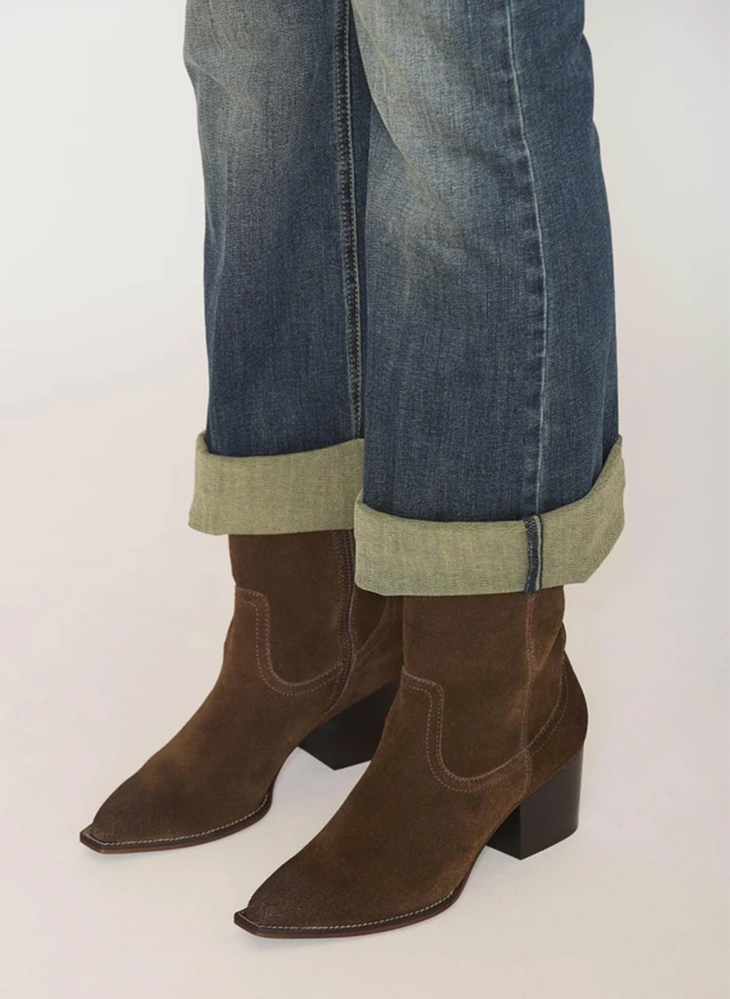 Lederstiefeletten MKT Braun